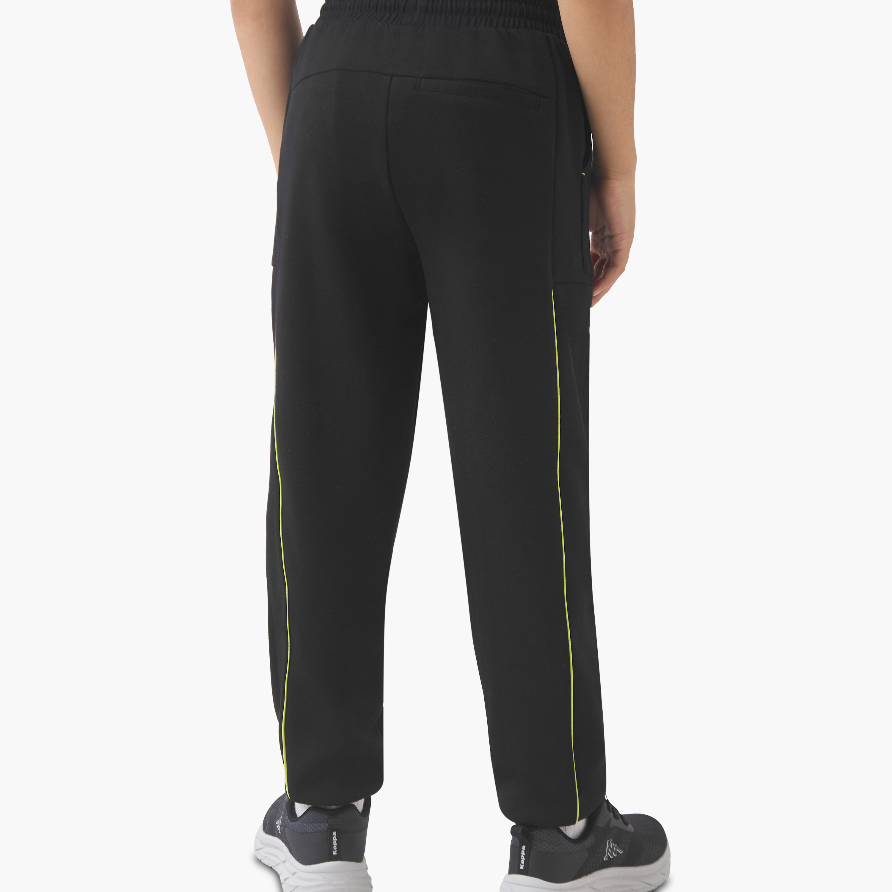 Kappa Boys Joggers with Logo Print - Cotton-boys-clothing-bottoms-joggersandtrackpants-image-3