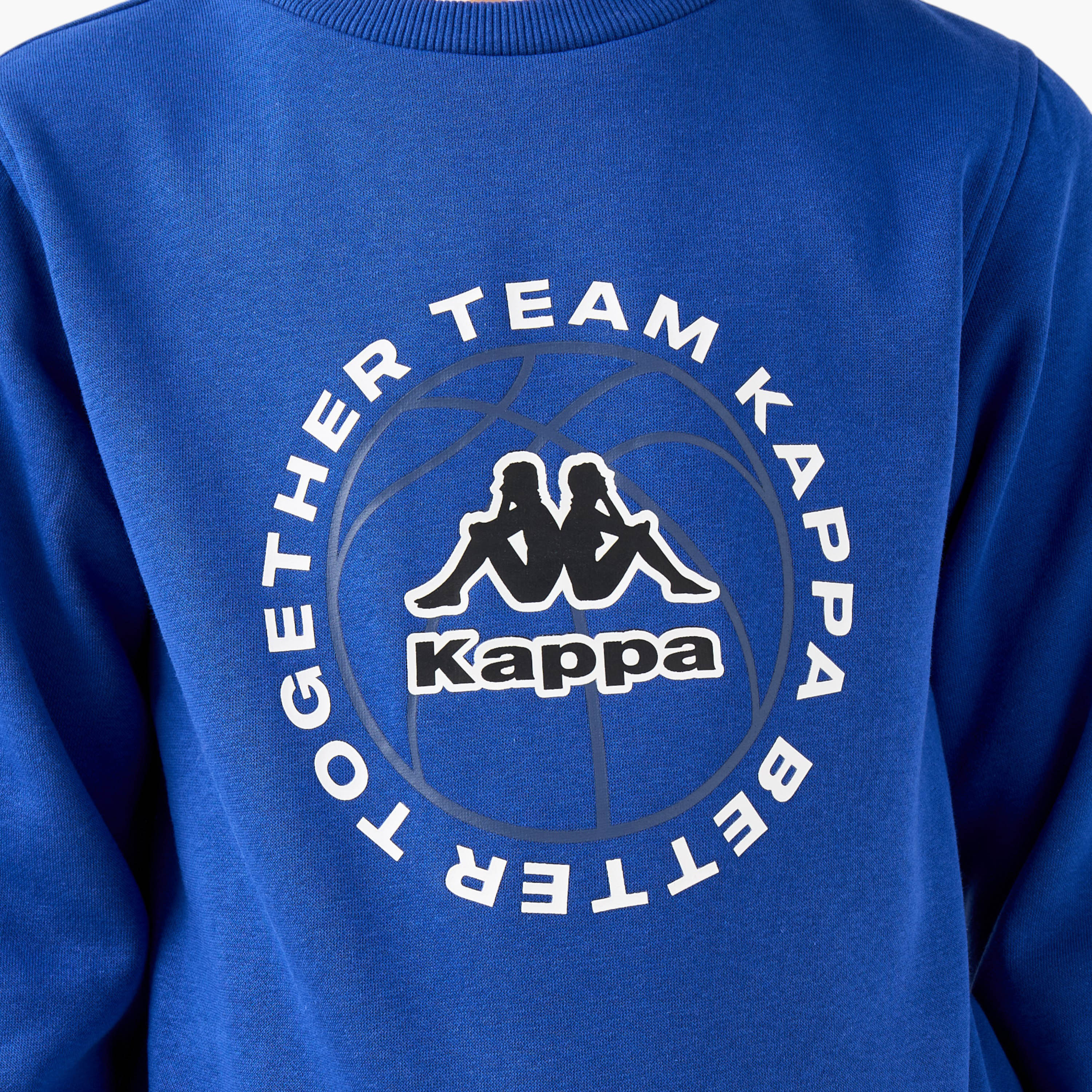 Kappa Boys Sweatshirt with Logo Print - Long Sleeves-boys-clothing-sweatshirts-image-5