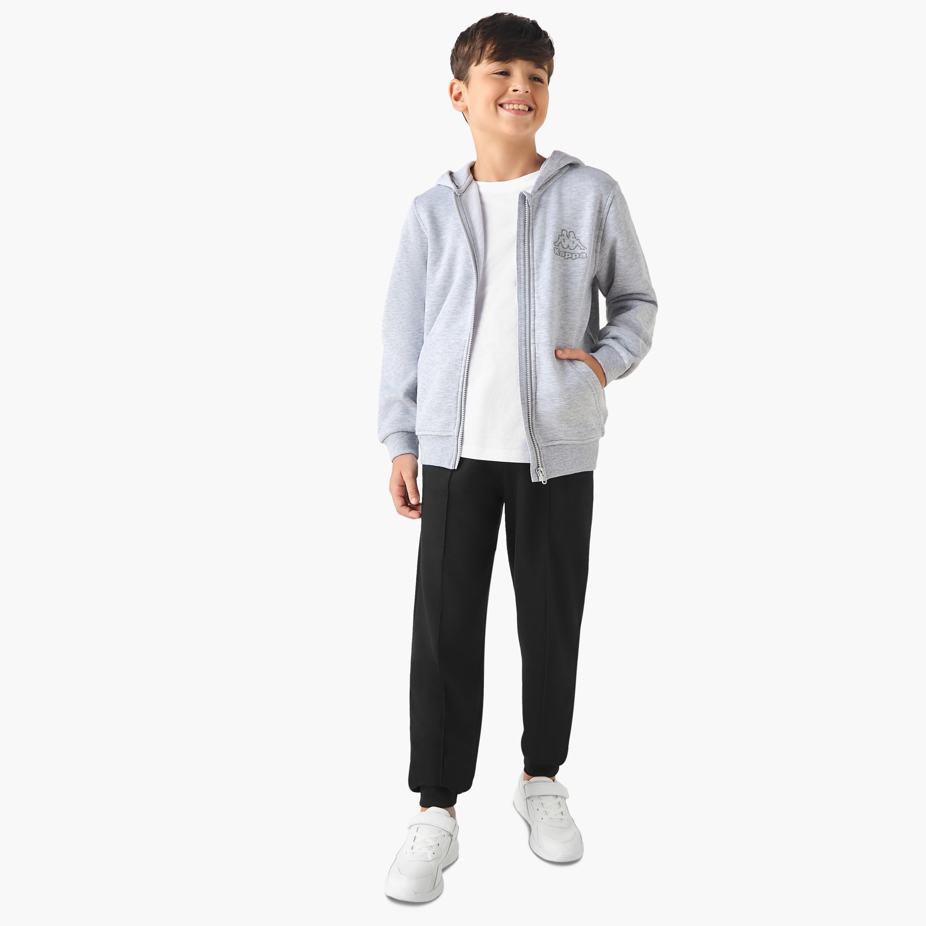 جاكيت سادة بقبعة وجيوب من كابا-boys-clothing-jacketsandcoats-image-4