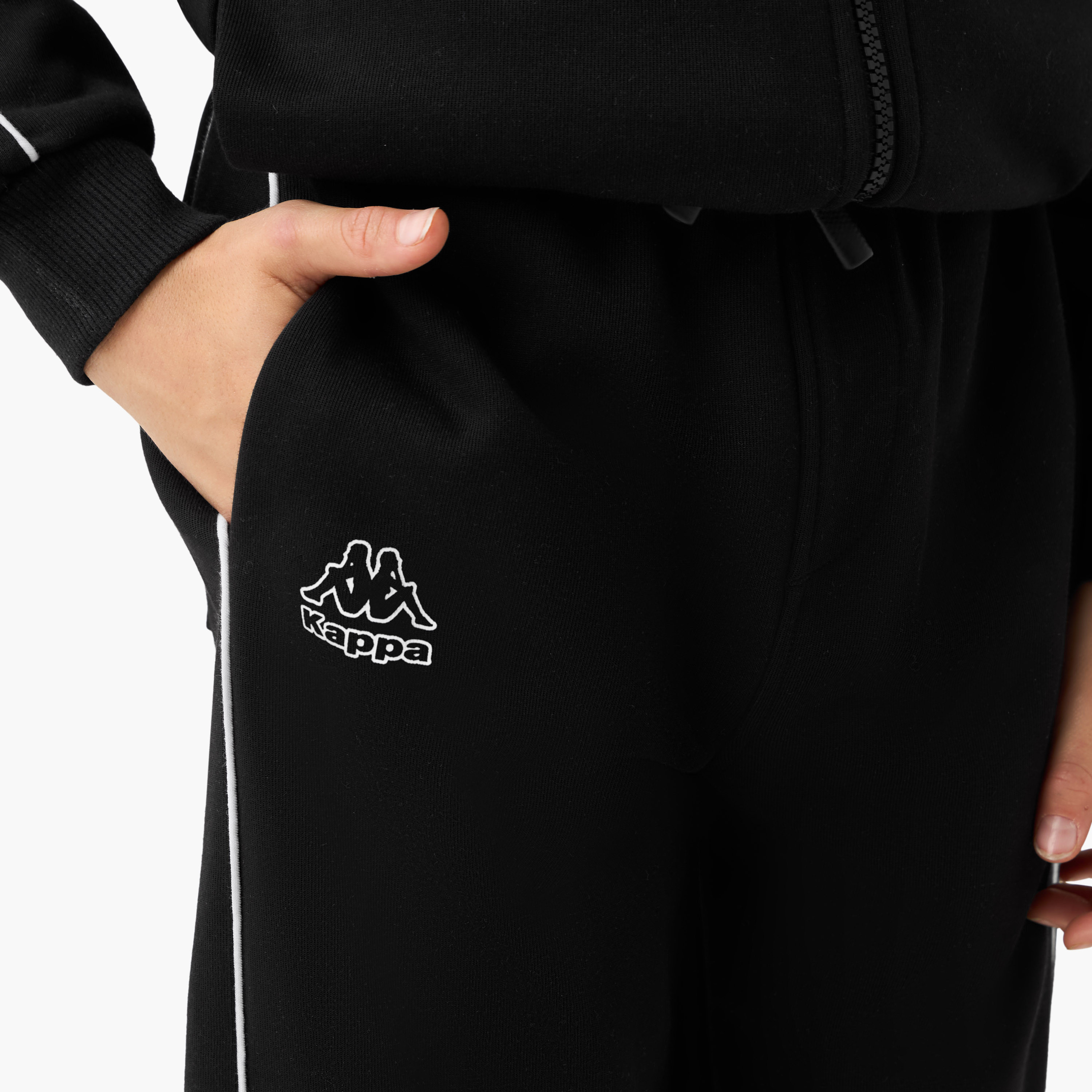 Kappa Logo Print Sweatshirt and Track Pants Set-boys-clothing-sportswear-sets-image-6