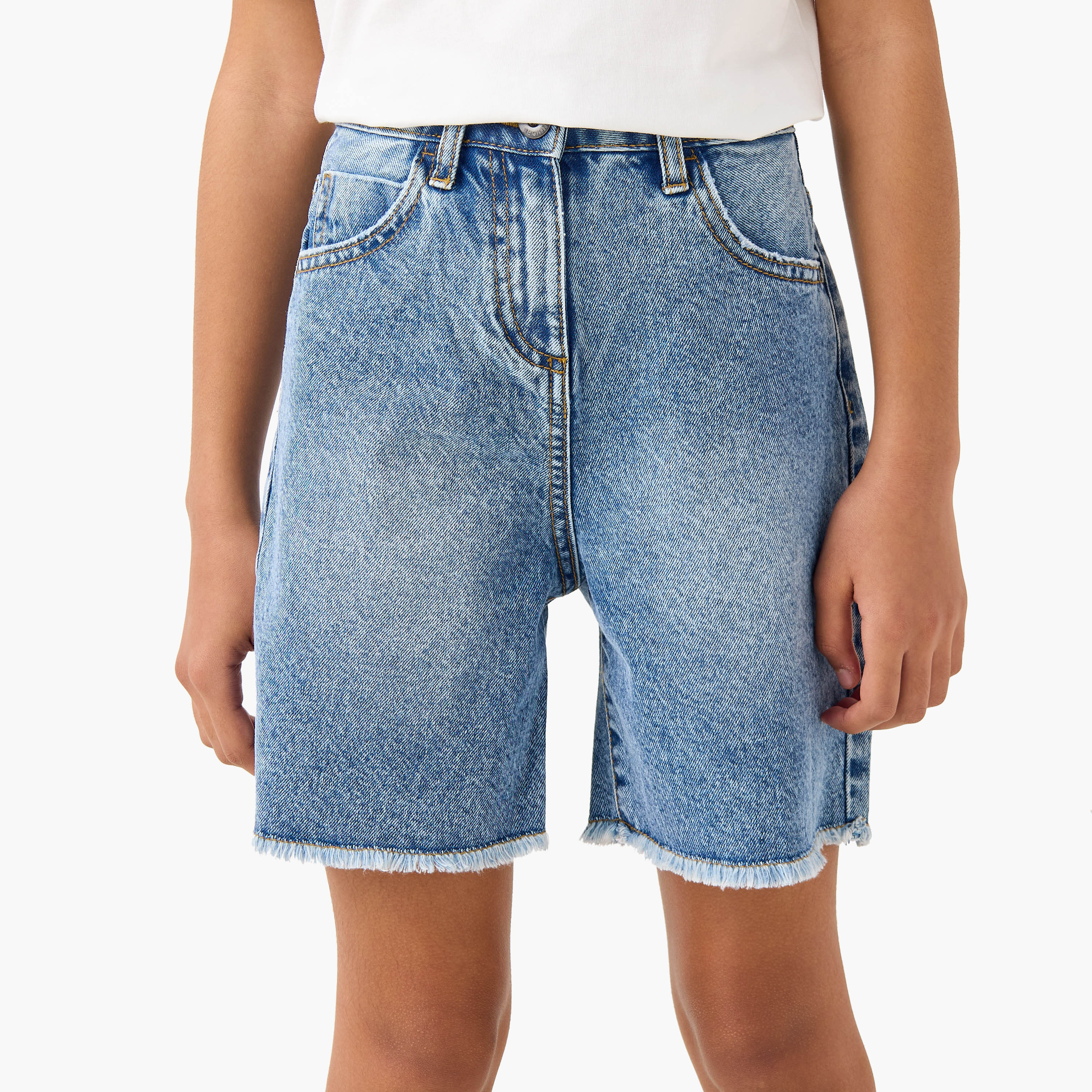 شورت دينم بجيوب من جونيورز-girls-clothing-bottoms-shorts-image-5