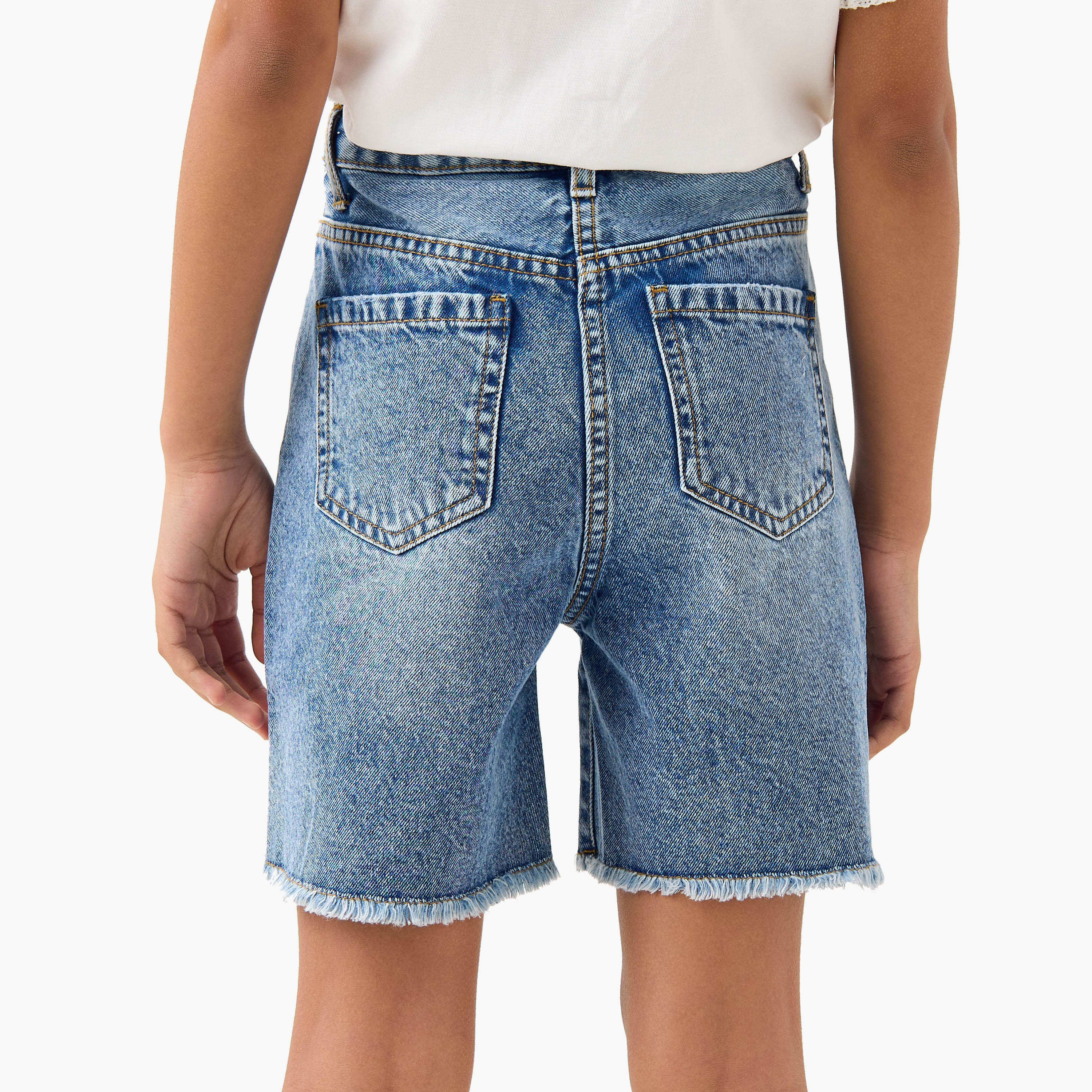شورت دينم بجيوب من جونيورز-girls-clothing-bottoms-shorts-image-3