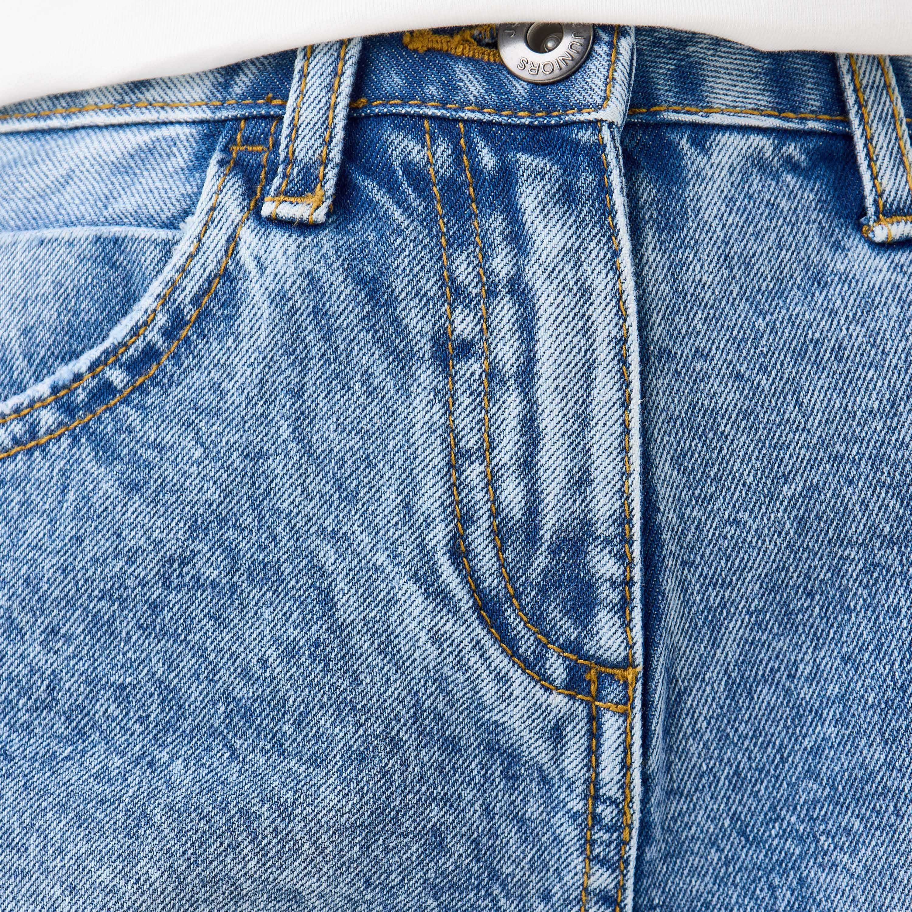 شورت دينم بجيوب من جونيورز-girls-clothing-bottoms-shorts-image-1