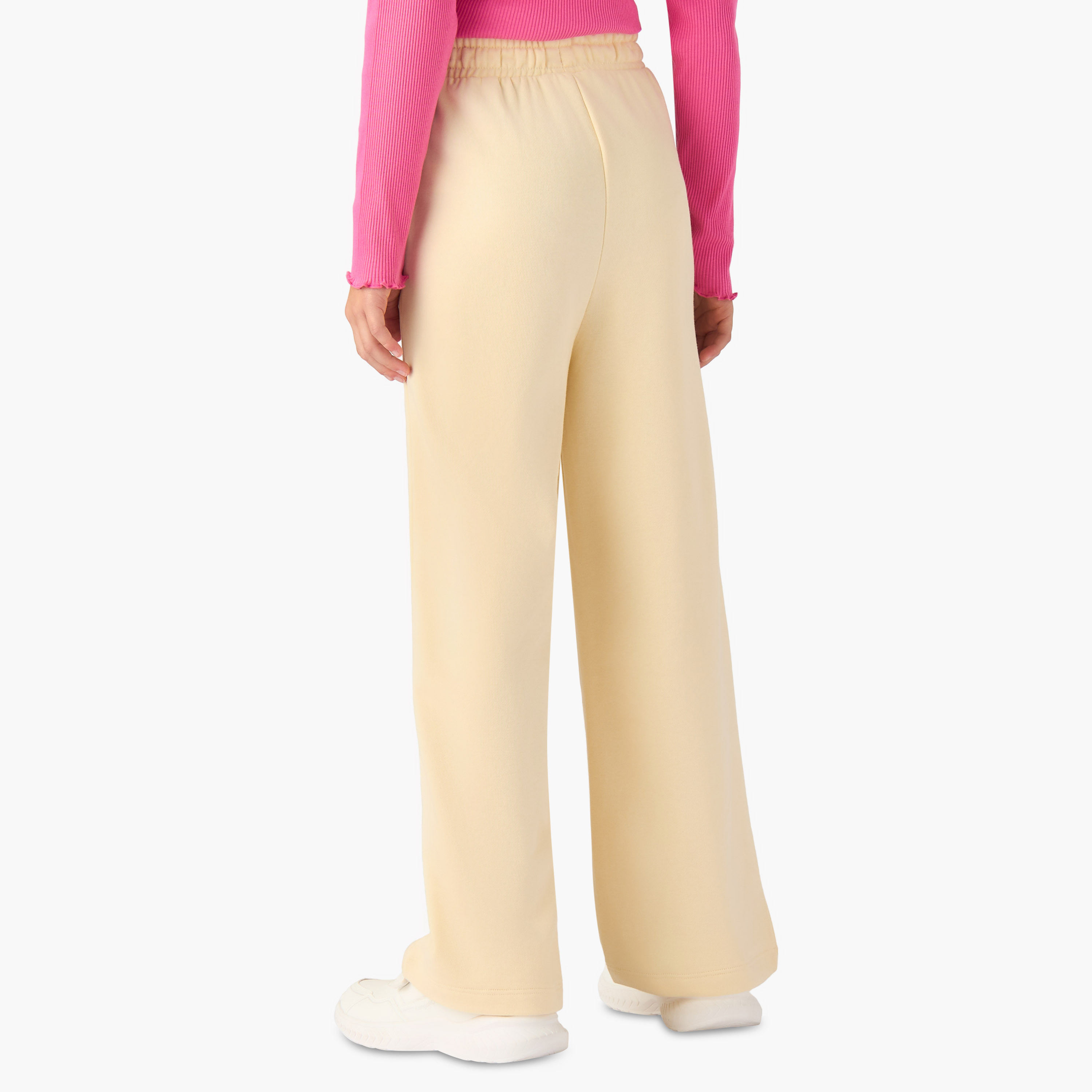 Juniors Girls Track Pants with Print - Cotton-girls-clothing-bottoms-joggersandtrackpants-image-3