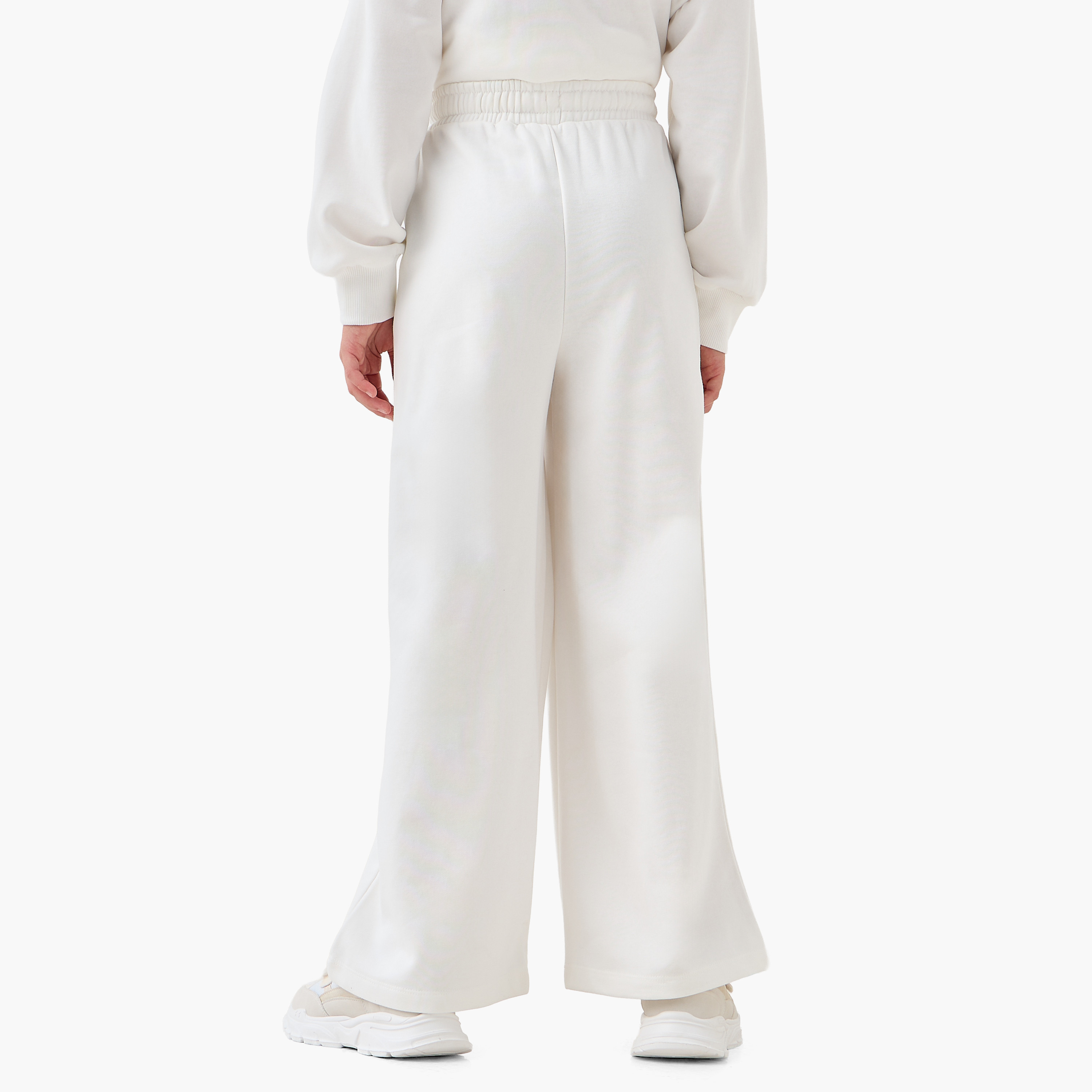 Juniors Girls Track Pants with Pockets - Cotton - Elasticated Drawstring-girls-clothing-bottoms-joggersandtrackpants-image-3