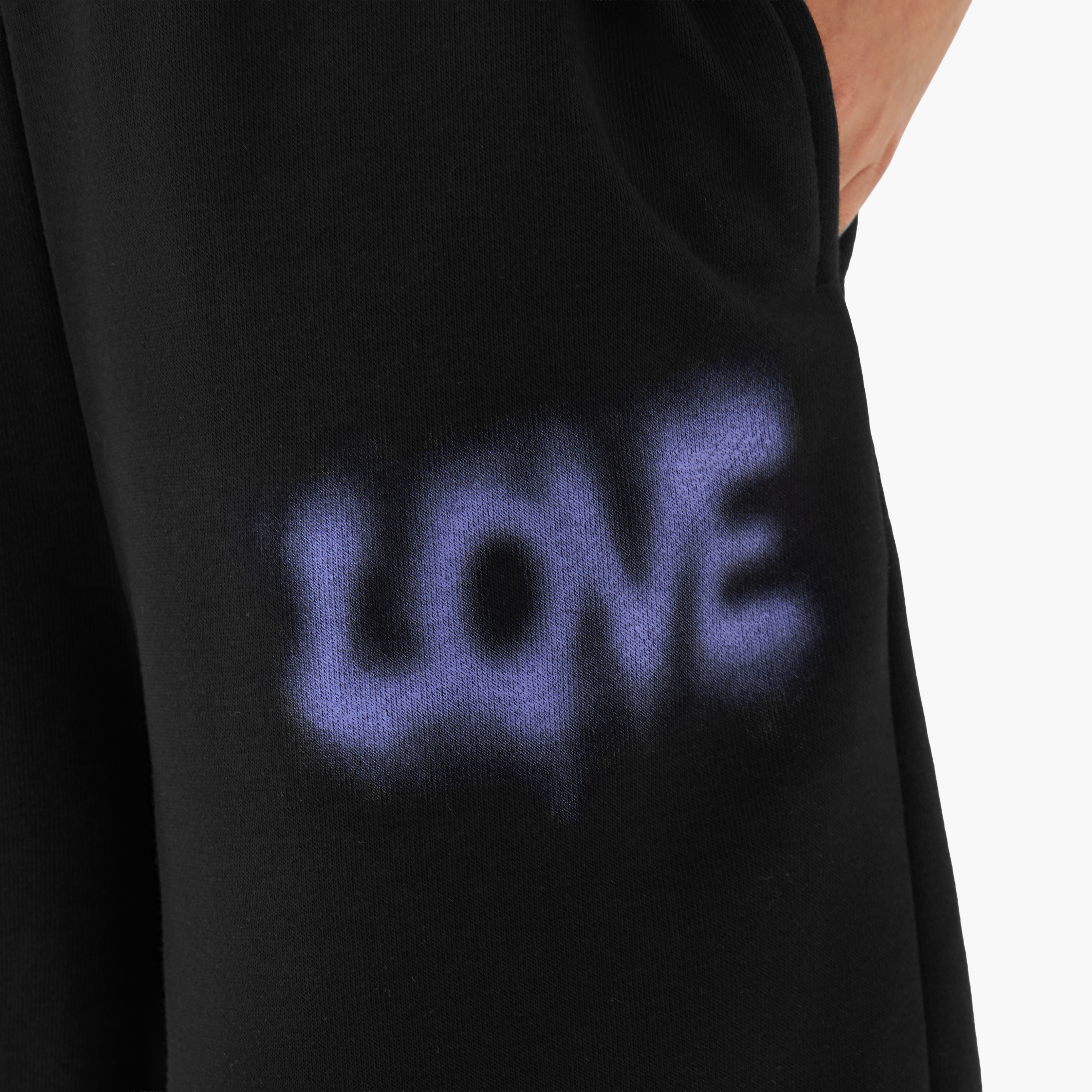 Juniors Girls Track Pants with Slogan Print - Cotton - Drawstring Waist-girls-clothing-bottoms-joggersandtrackpants-image-5