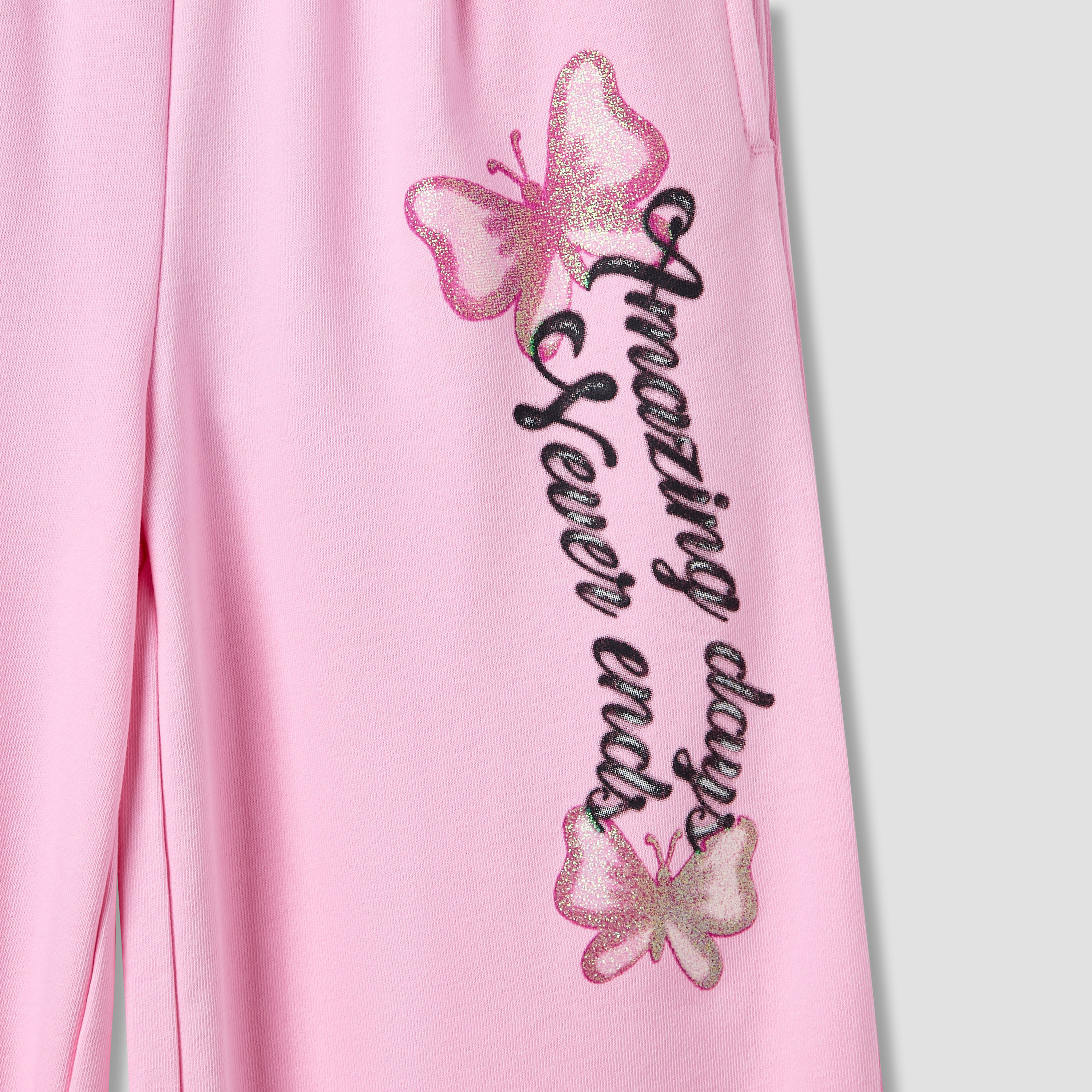 Juniors Girls Track Pants with Pockets - Cotton - Drawstring Waist-girls-clothing-bottoms-joggersandtrackpants-image-4