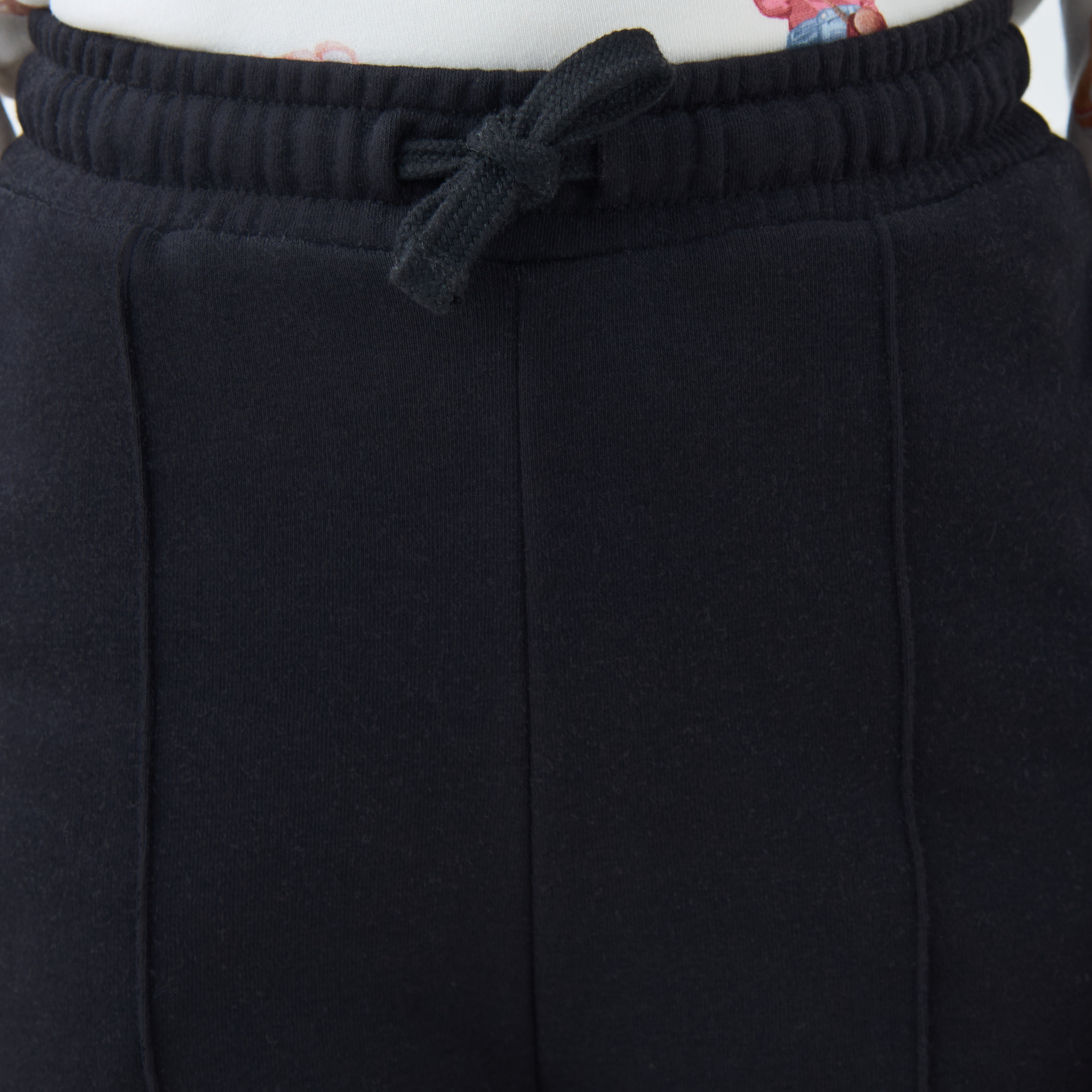 Juniors Girls Wide Leg Track Pants with Pockets - Cotton - Drawstring Waist-girls-clothing-bottoms-joggersandtrackpants-image-5