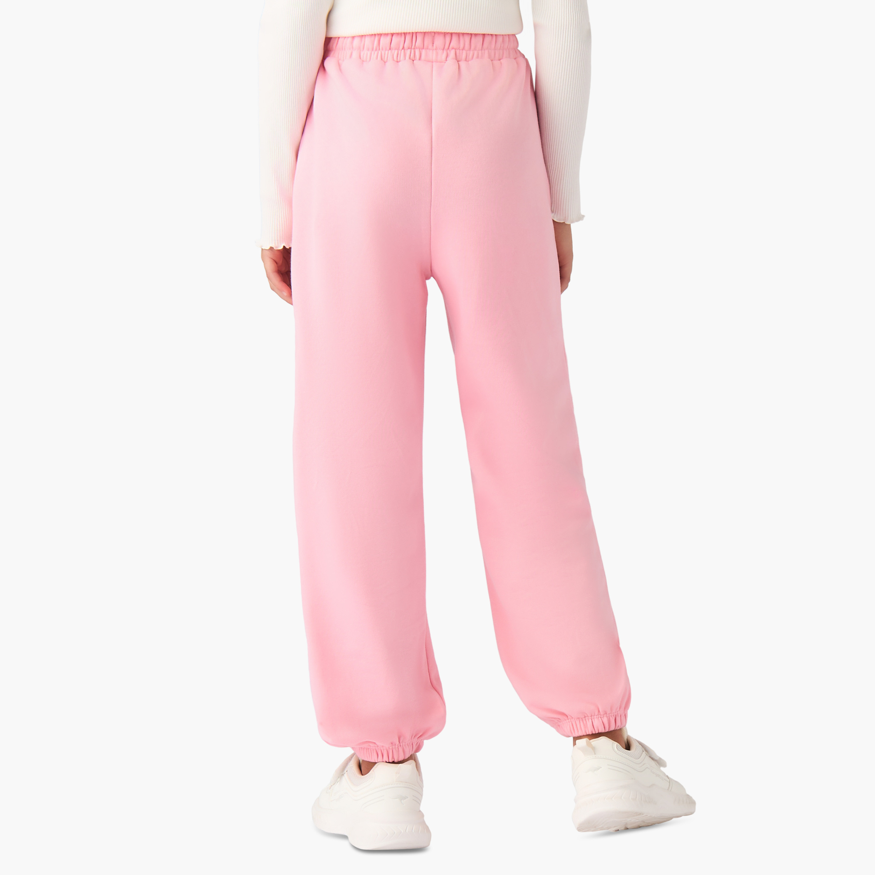Juniors Girls Joggers - Cotton-girls-clothing-bottoms-joggersandtrackpants-image-3