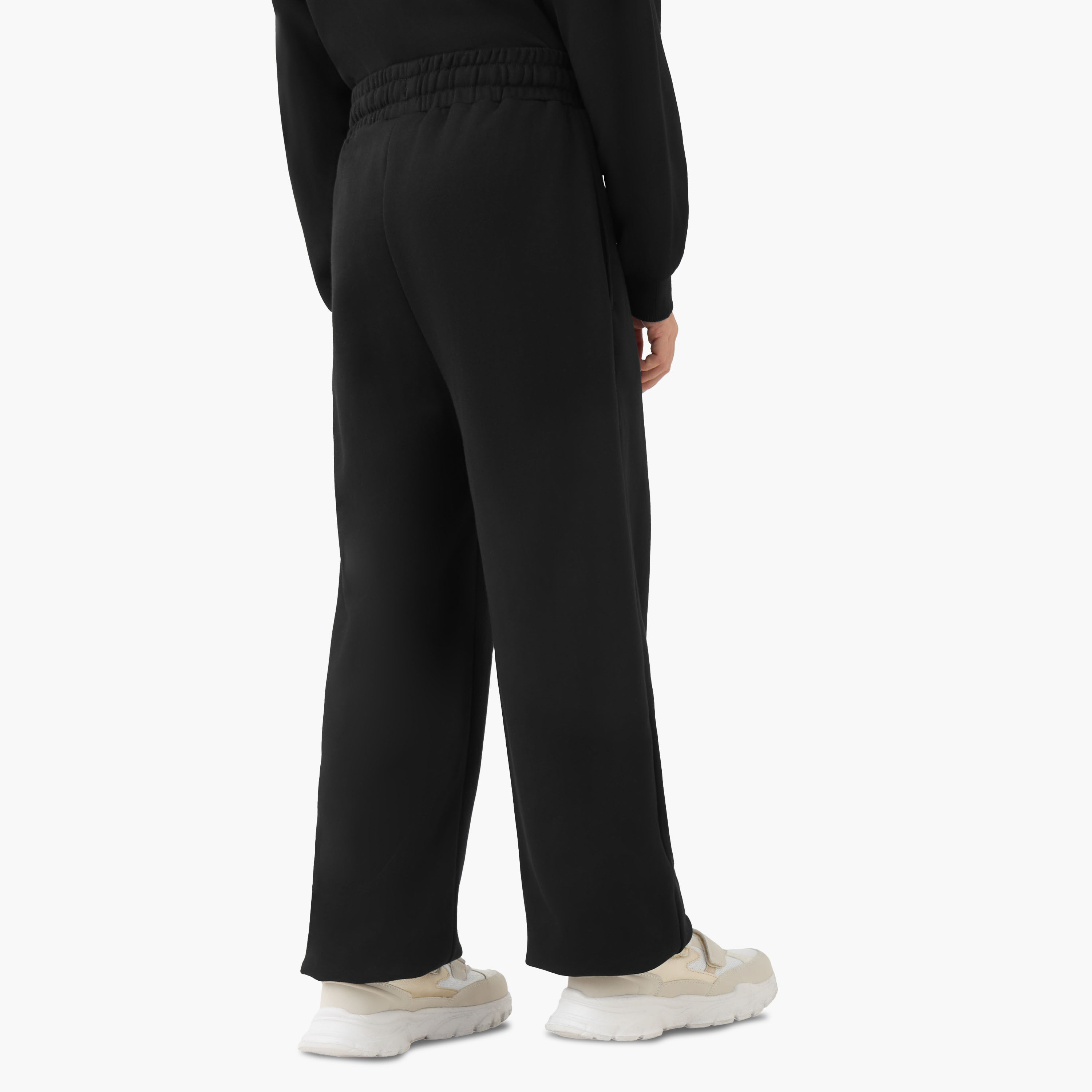 Juniors Elastic Waist Joggers with Butterfly Print-girls-clothing-bottoms-joggersandtrackpants-image-4