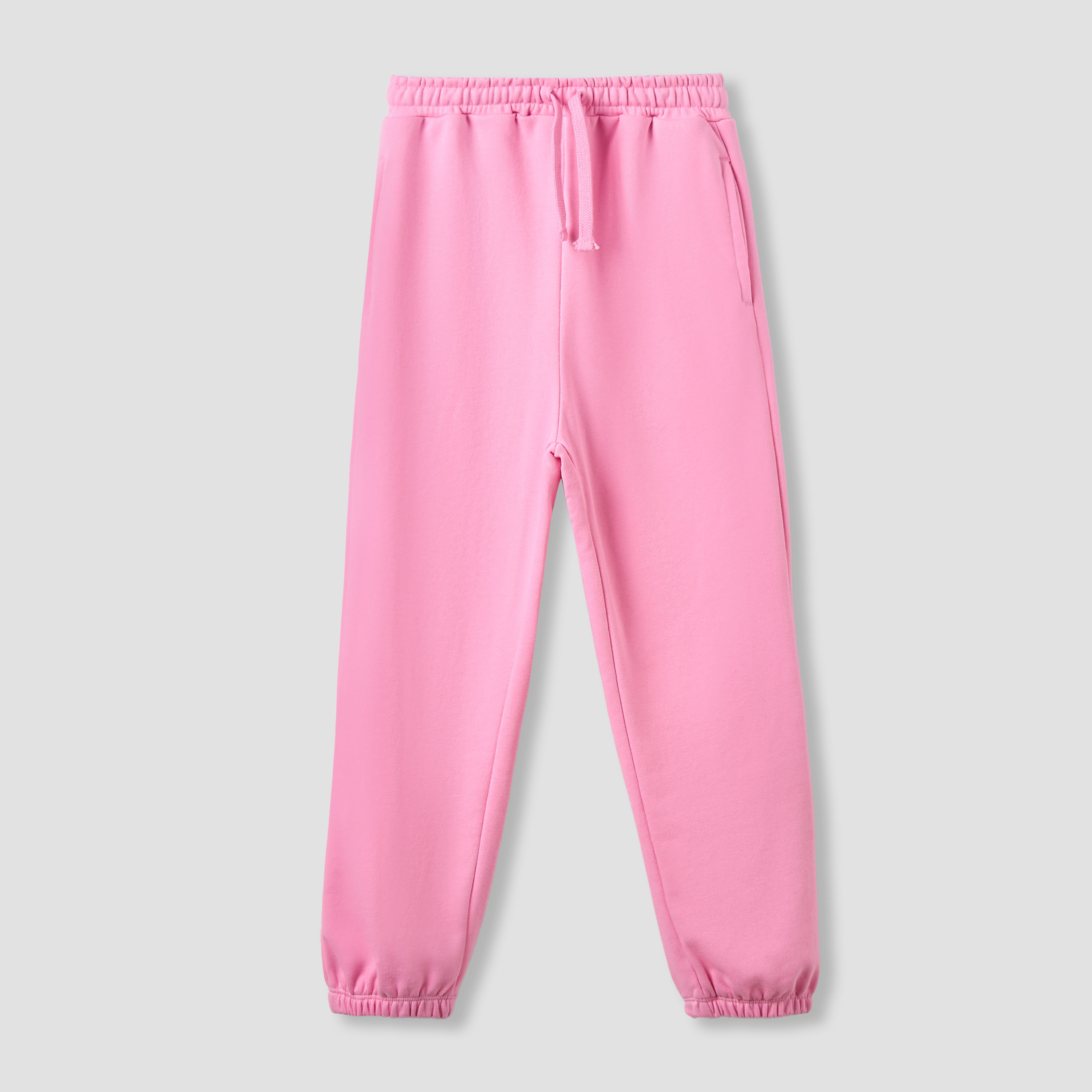 Juniors Drawstring Waist Joggers with Pockets-girls-clothing-bottoms-joggersandtrackpants-image-1