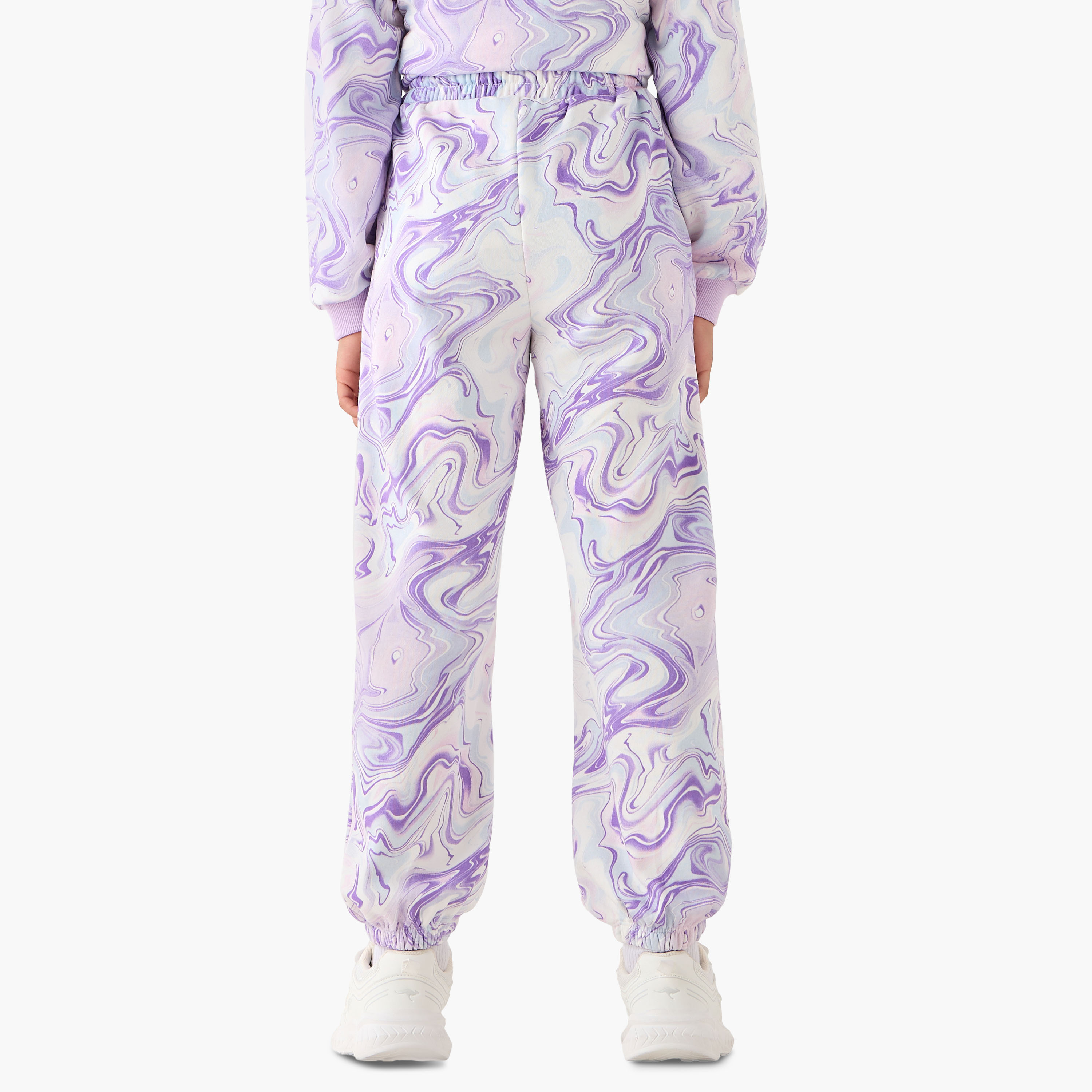 Juniors Drawstring Waist Joggers with Pockets-girls-clothing-bottoms-joggersandtrackpants-image-3