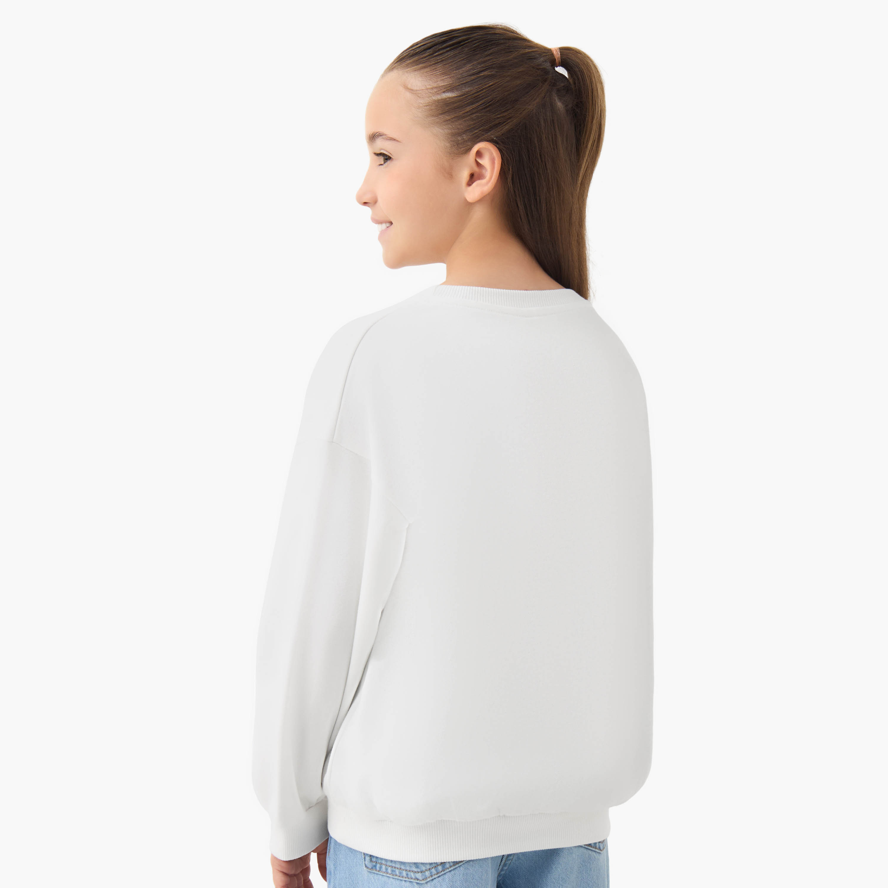 سويت شيرت بطبعات جرافيك وأكمام طويلة من جونيورز-girls-clothing-winterwear-sweatshirts-image-3