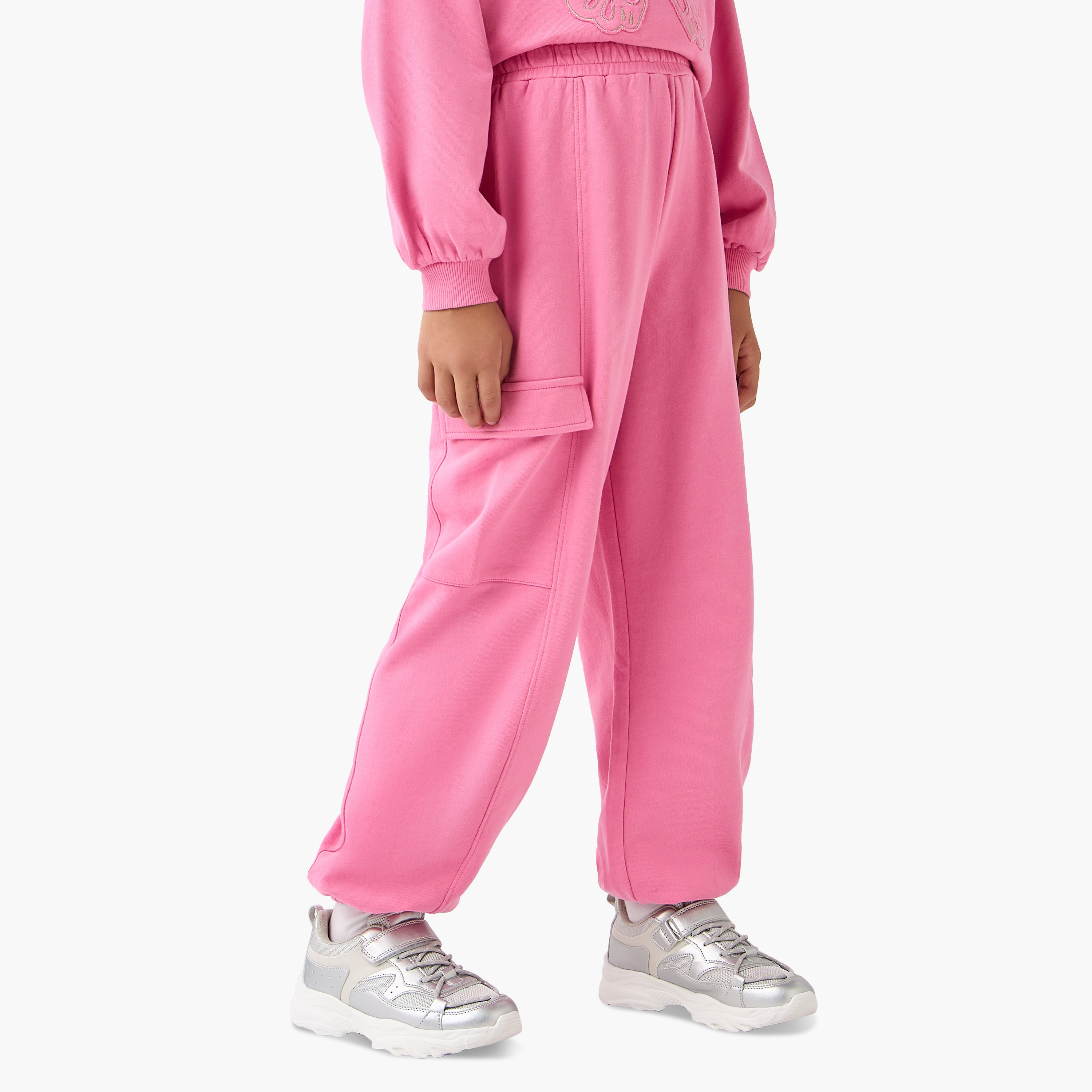 Juniors Embellished Butterfly Hooded Sweatshirt and Joggers Set-girls-clothing-setsandcoords-image-3