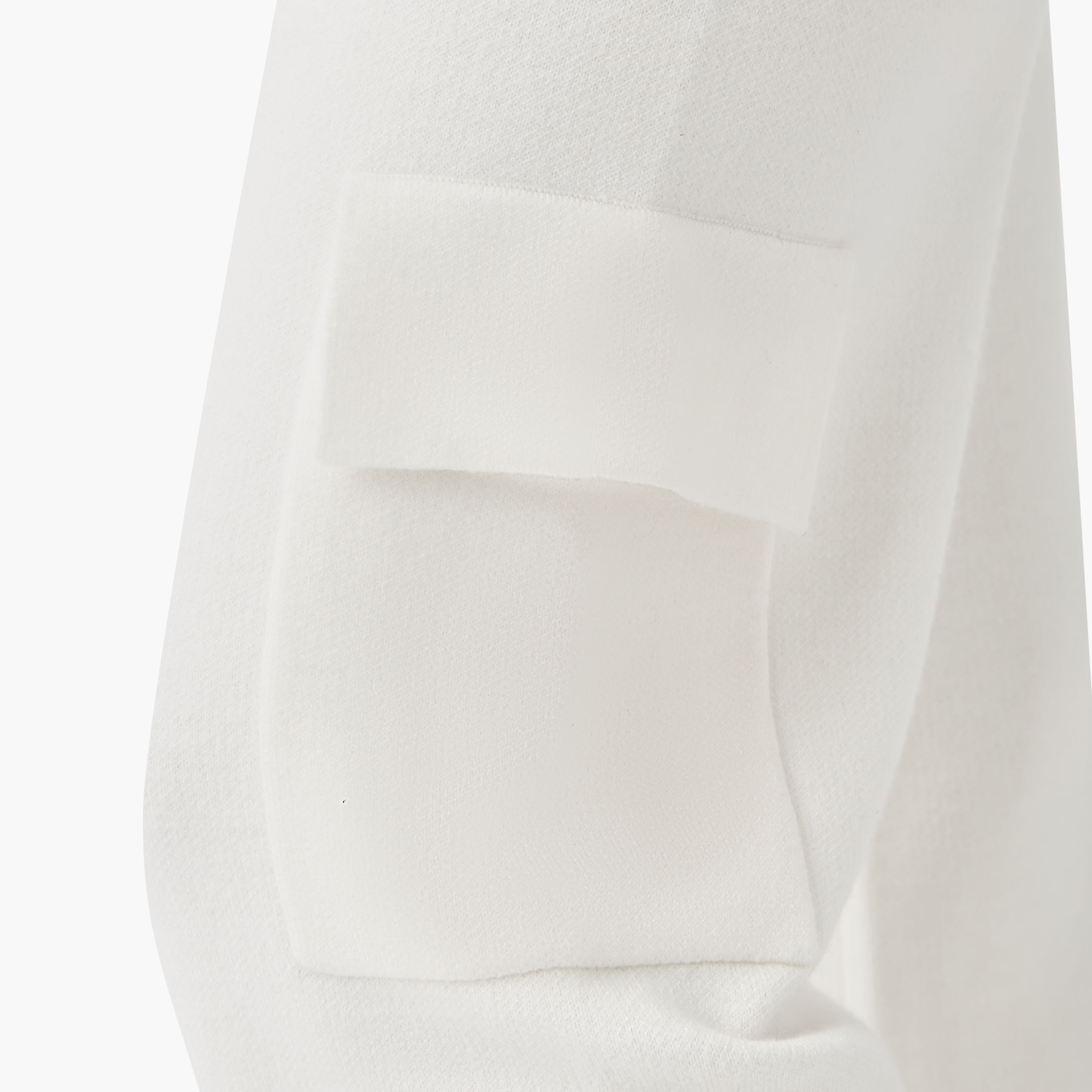 بنطلون كارجو سادة بخصر مطاطي وجيوب من جونيورز-girls-clothing-bottoms-trousers-image-1