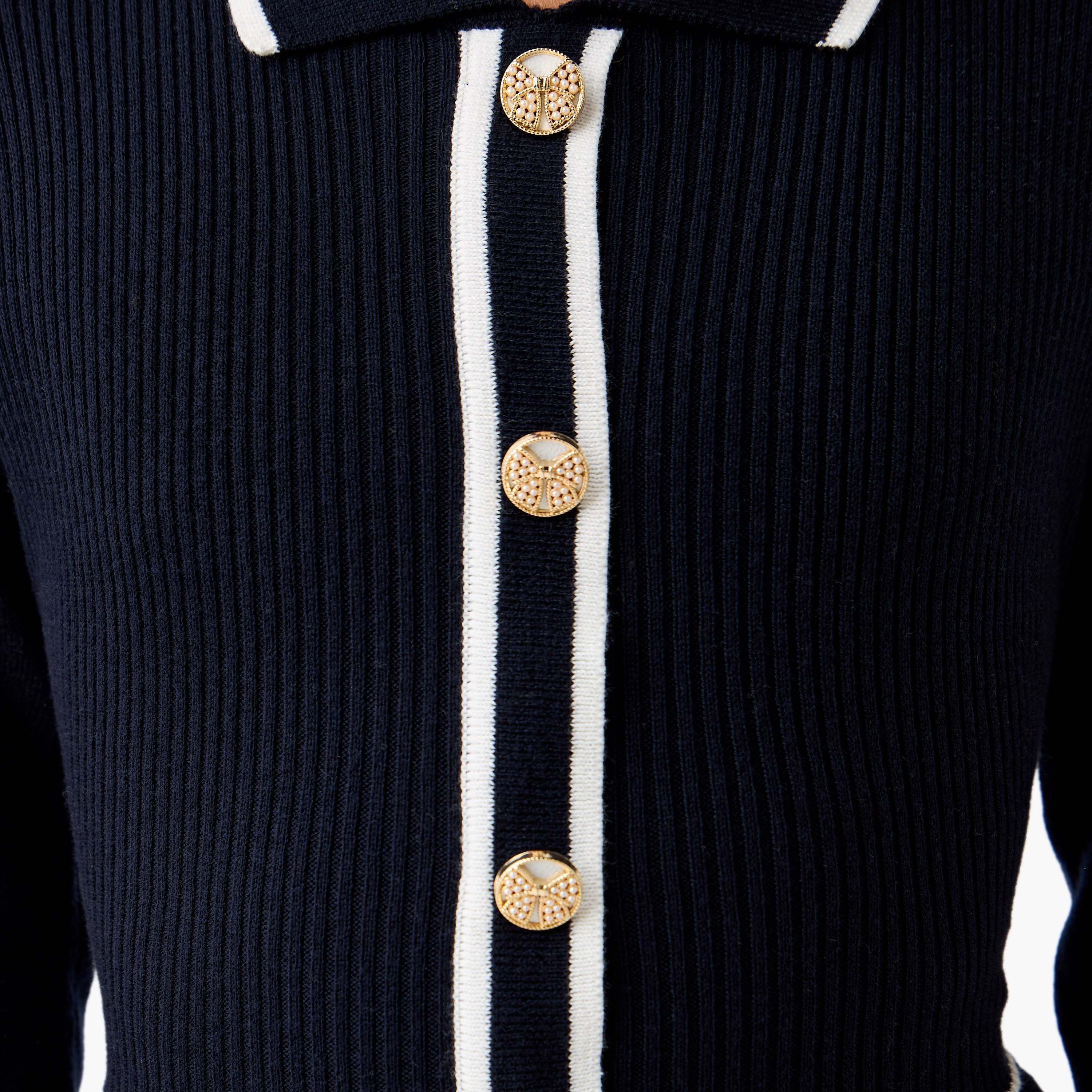 Juniors Collared Long Sleeves Knee Length Sweater Dress with Stockings-girls-clothing-dressesandjumpsuits-image-7