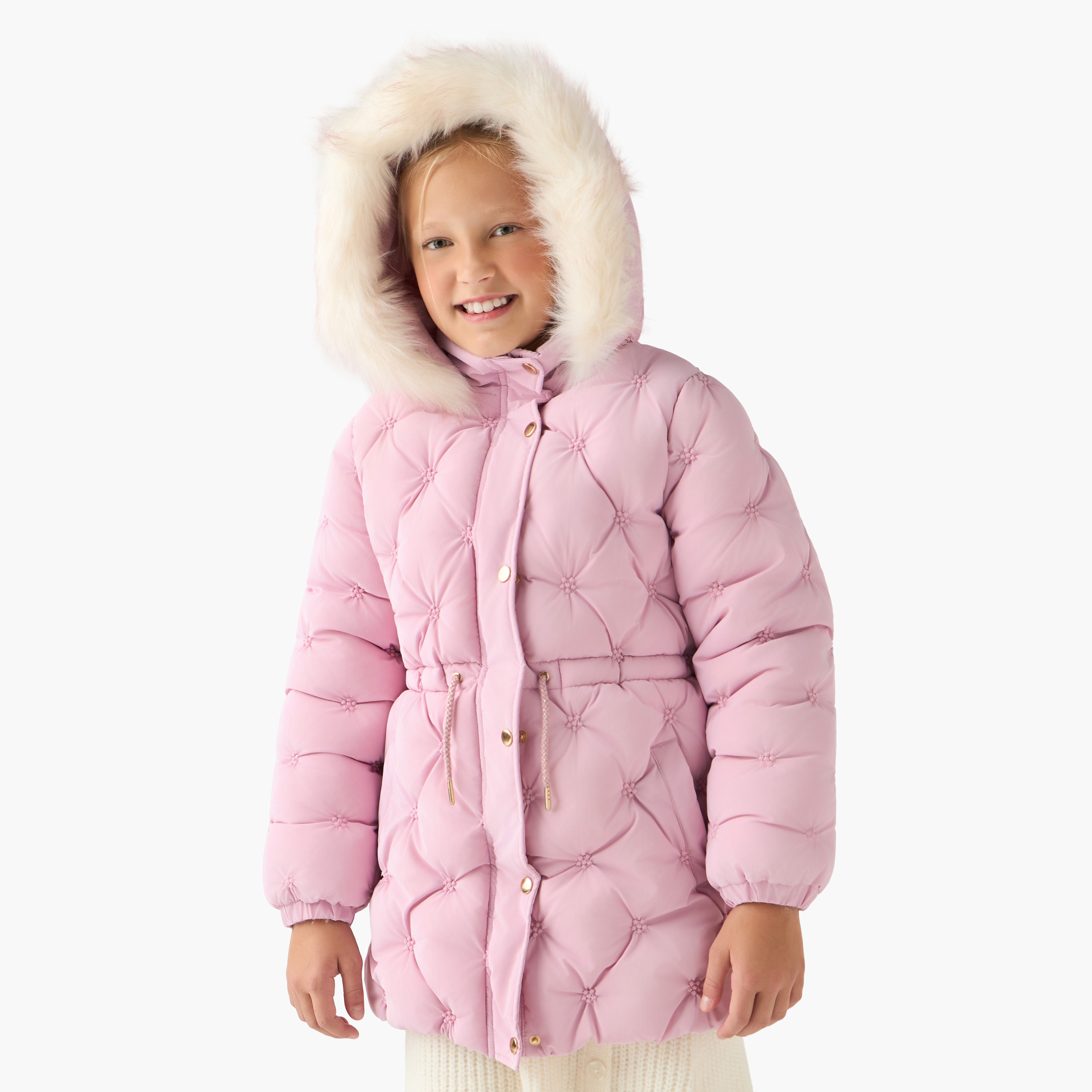 جاكيت ثقيل بأكمام طويلة من جونيورز-girls-clothing-jacketsandcoats-image-2