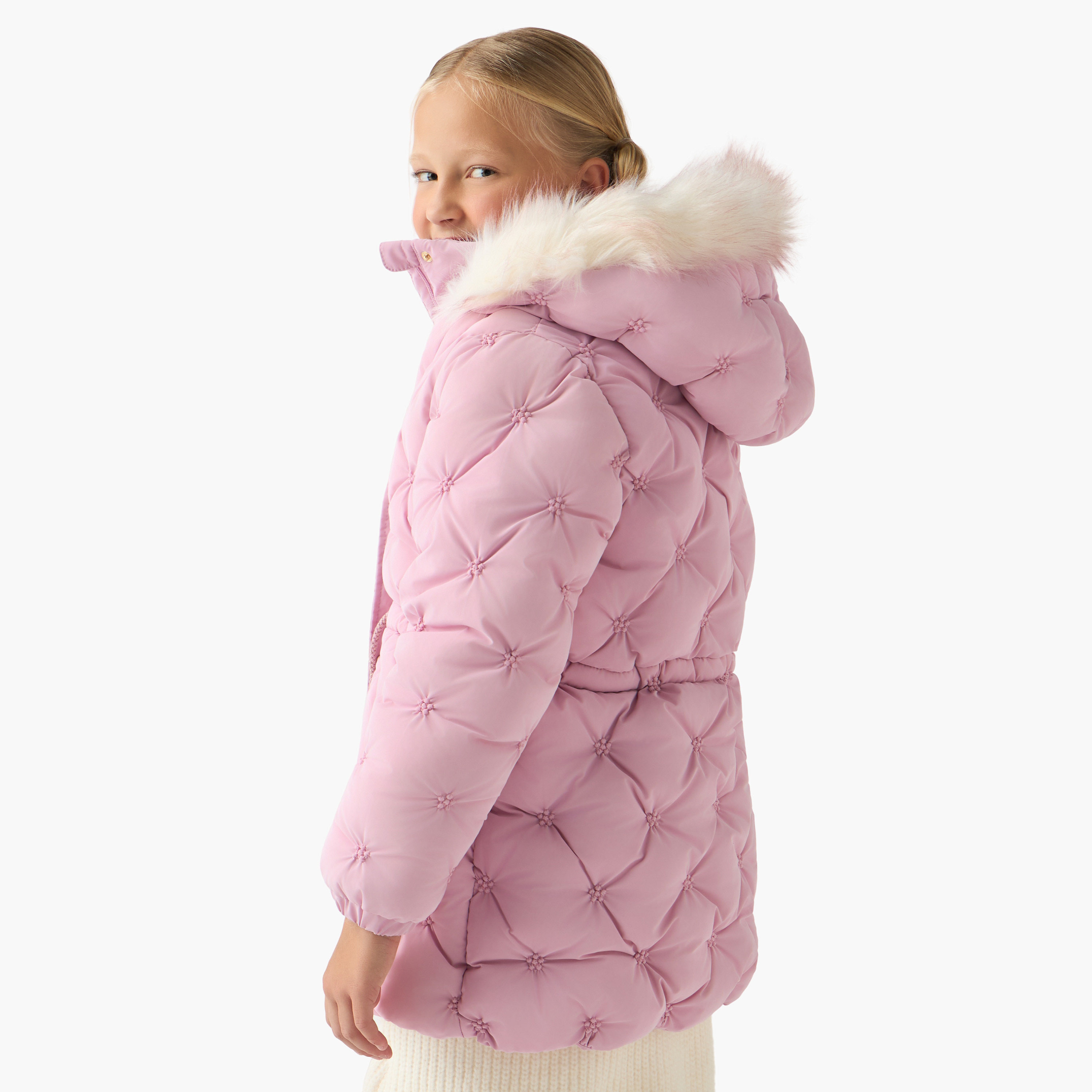 جاكيت ثقيل بأكمام طويلة من جونيورز-girls-clothing-jacketsandcoats-image-4