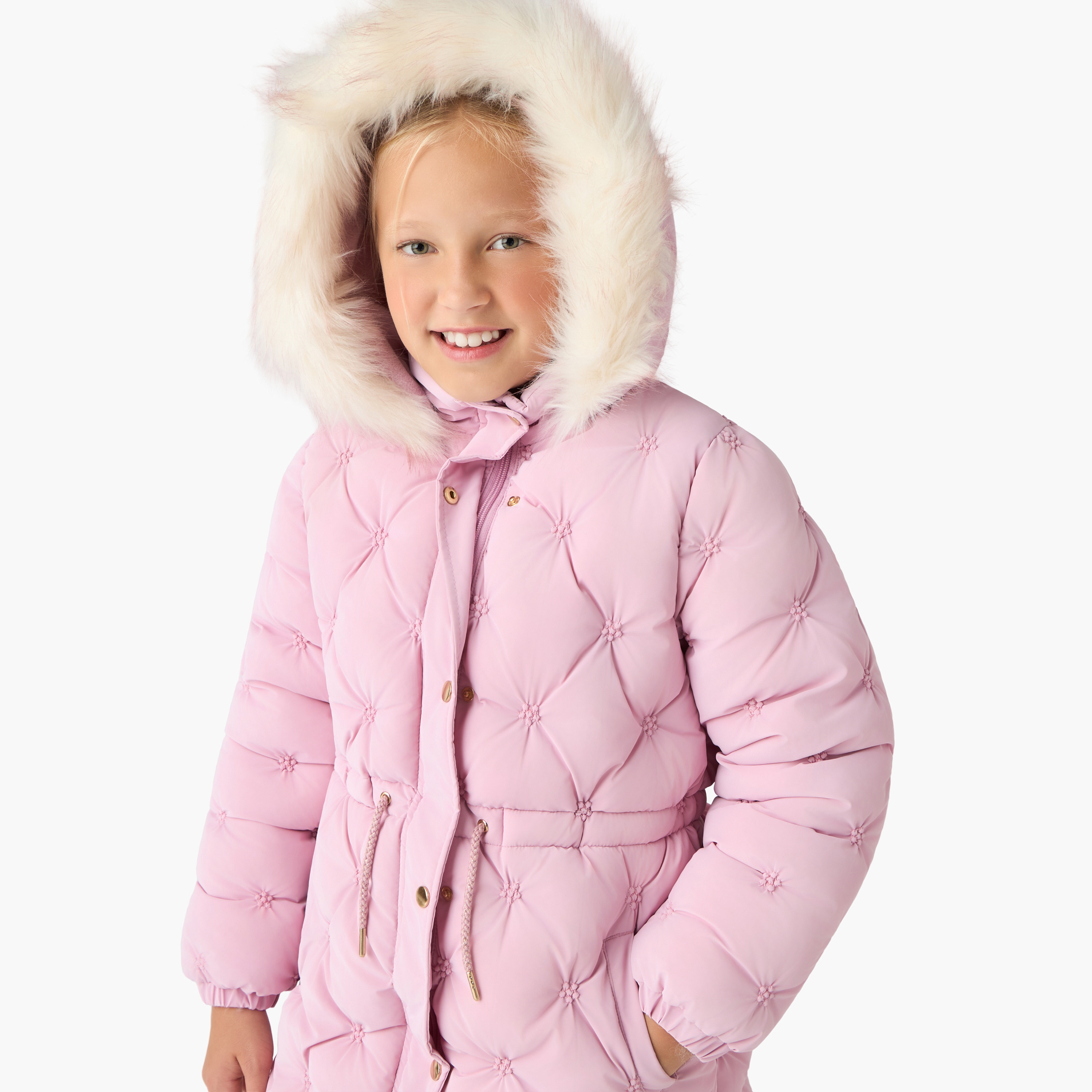 جاكيت ثقيل بأكمام طويلة من جونيورز-girls-clothing-jacketsandcoats-image-5