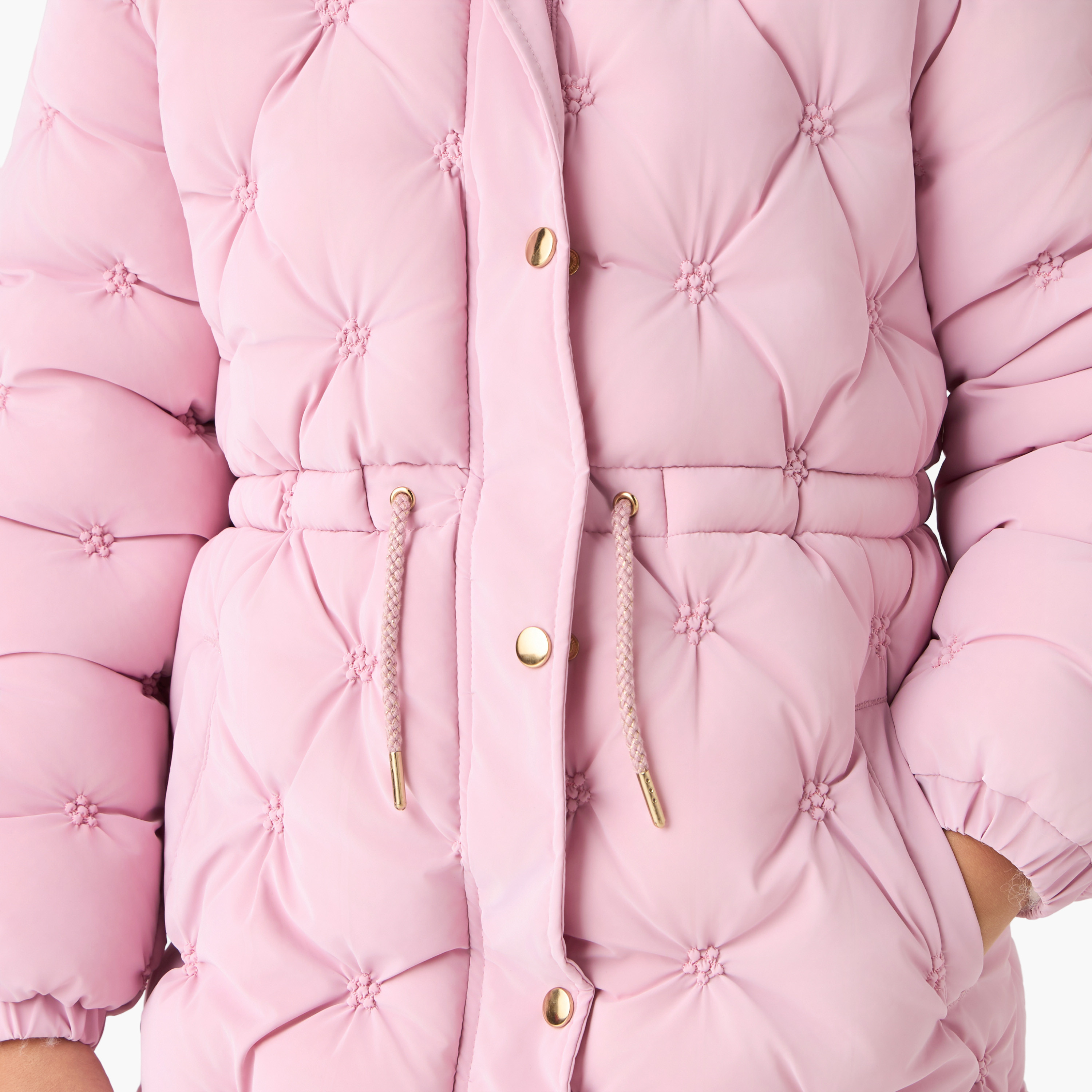 جاكيت ثقيل بأكمام طويلة من جونيورز-girls-clothing-jacketsandcoats-image-1