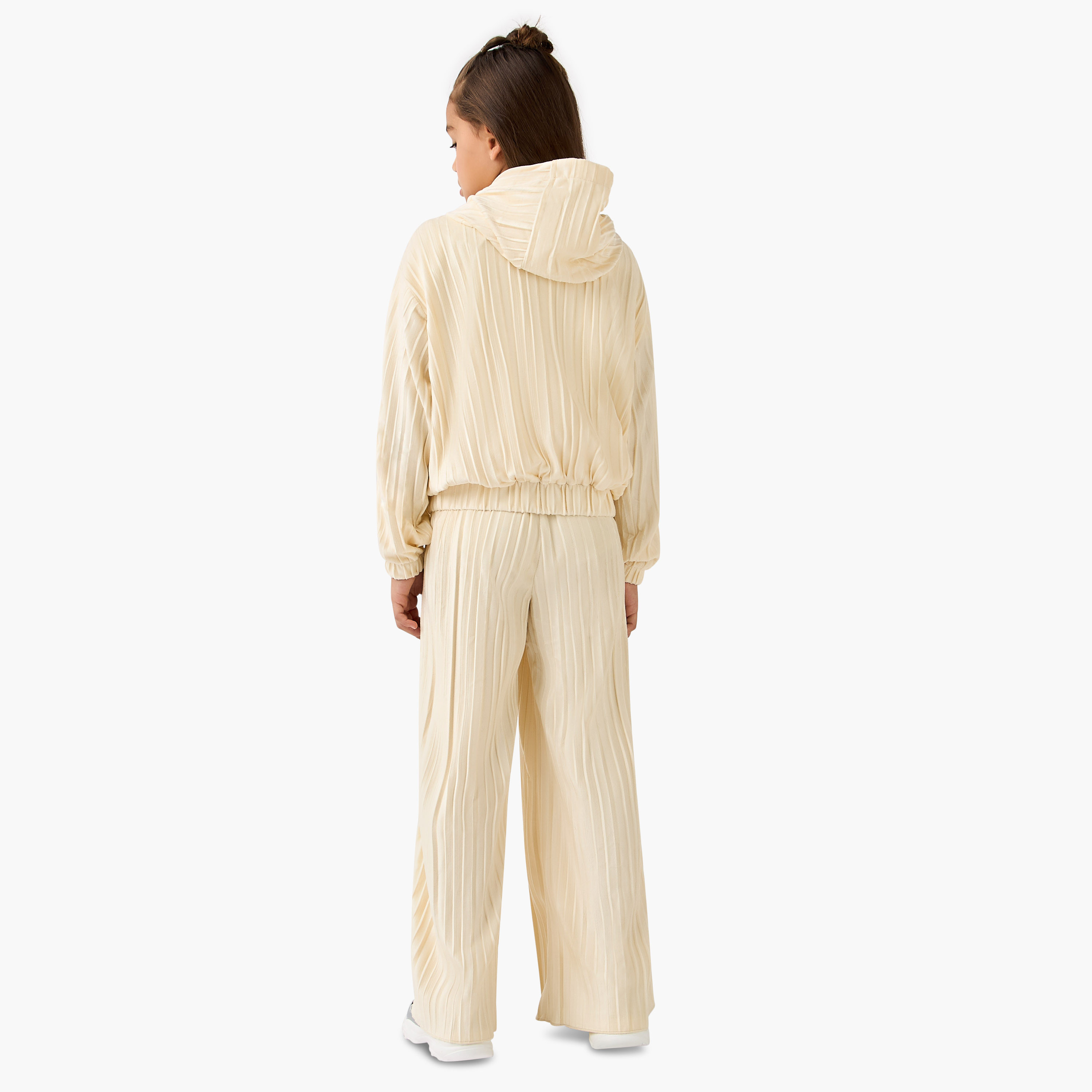 طقم بنطلون وجاكيت بارز الملمس بقبعة وسحاب من جونيورز-girls-clothing-setsandcoords-image-4