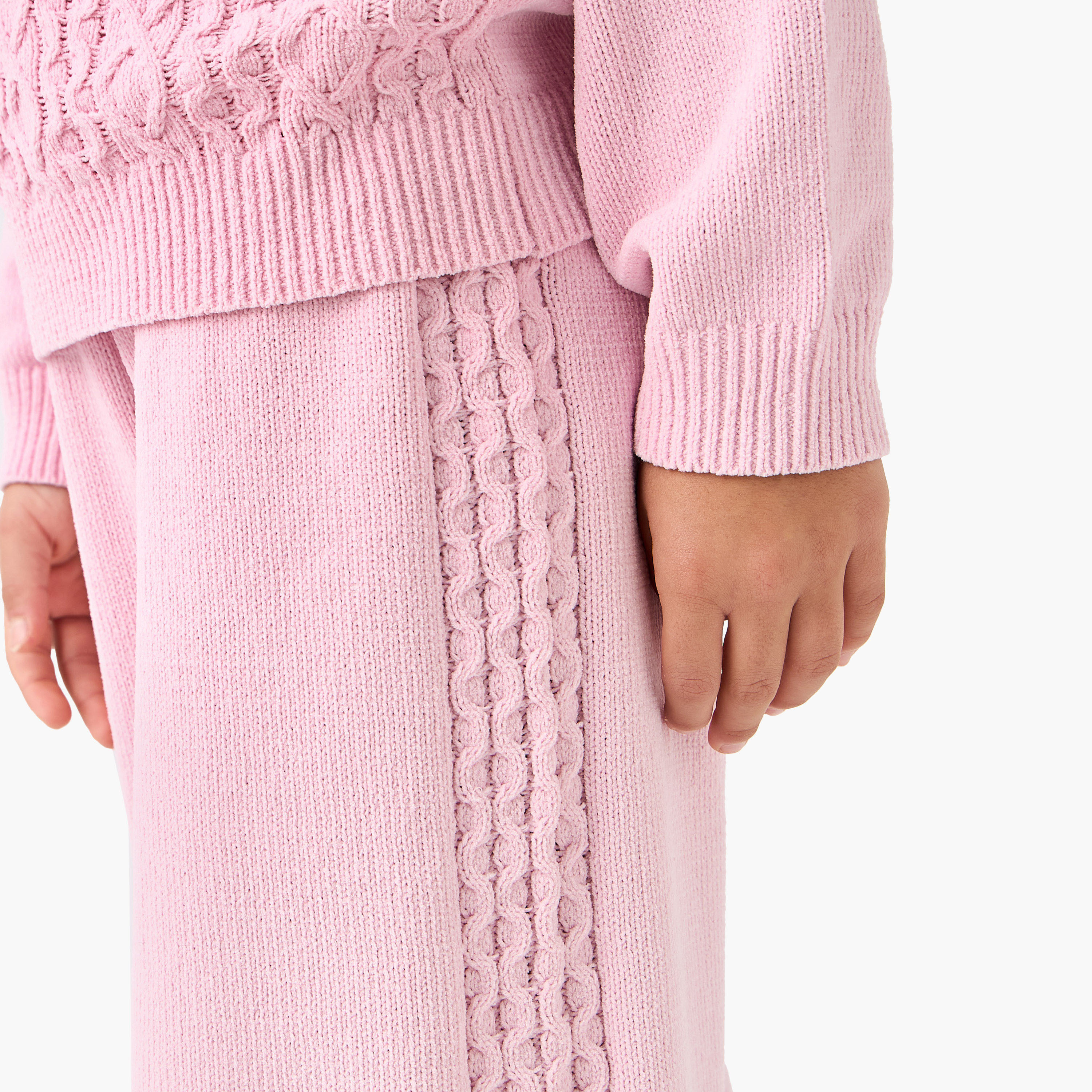 Juniors Crochet Detail Top and Pants Set-girls-clothing-setsandcoords-image-6