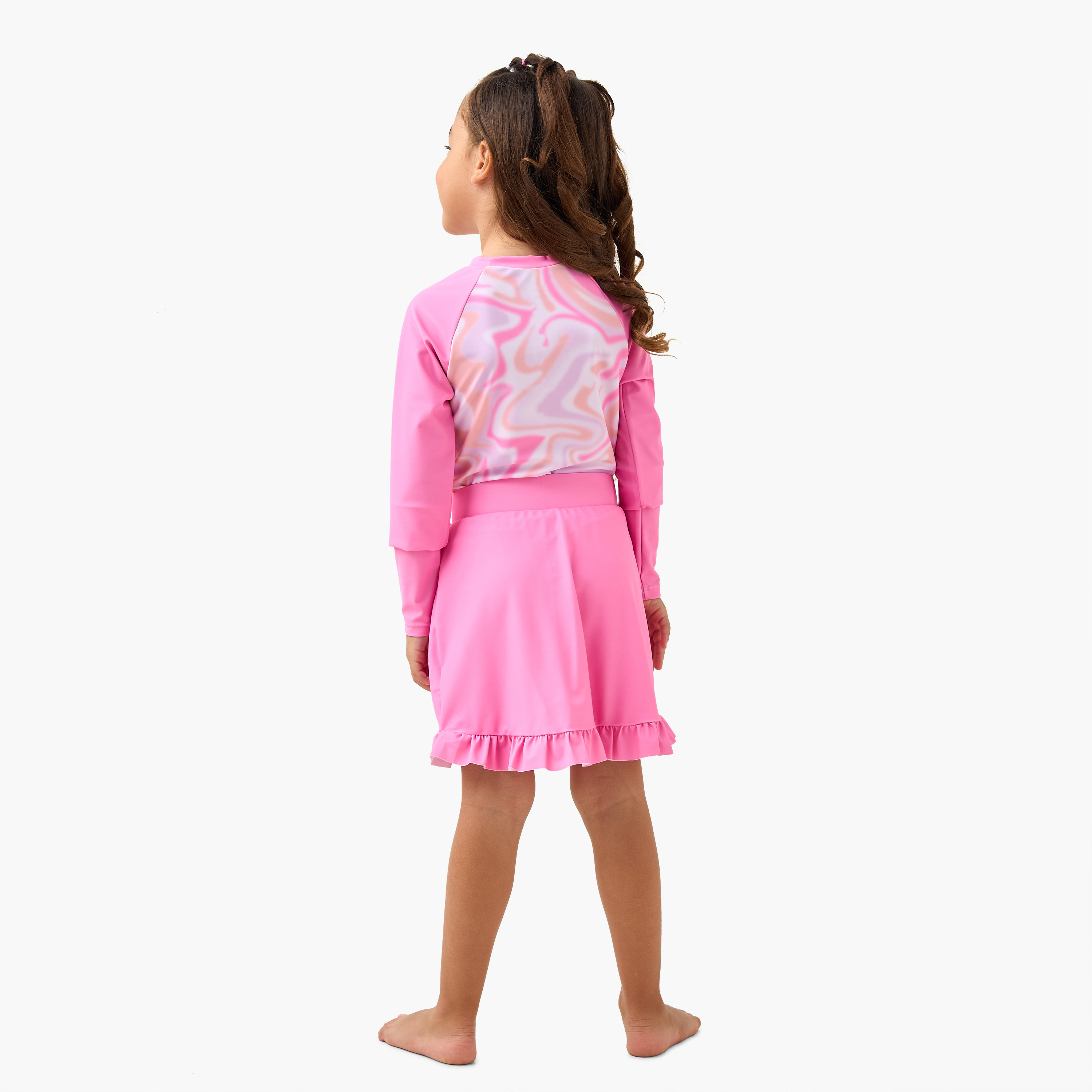 طقم بدلة سباحة بطبعات من جونيورز-girls-clothing-swimwear-image-4