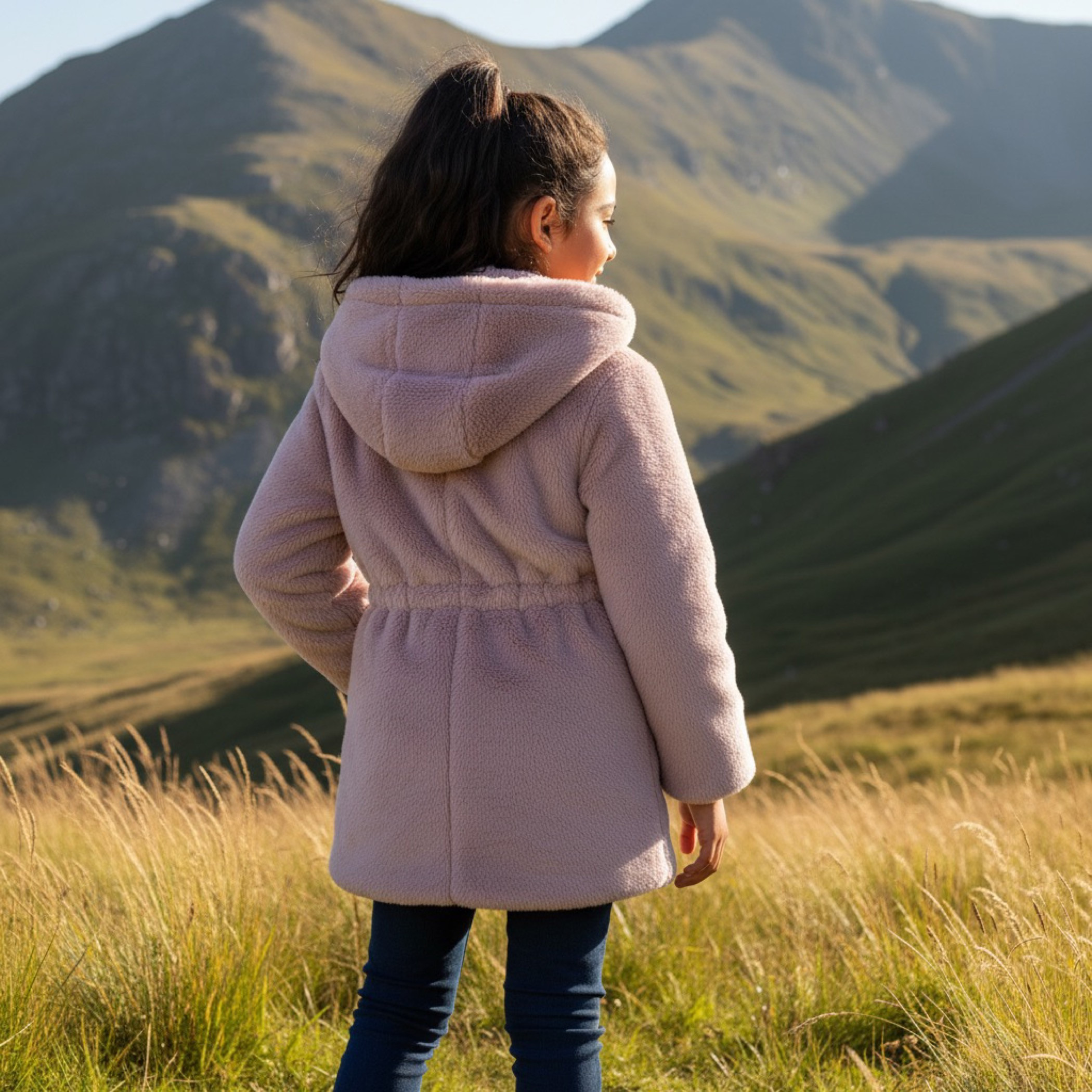 جاكيت فرو صناعي بقبعة وسحاب إغلاق من إليجو-girls-clothing-winterwear-jacketsandcoats-image-1