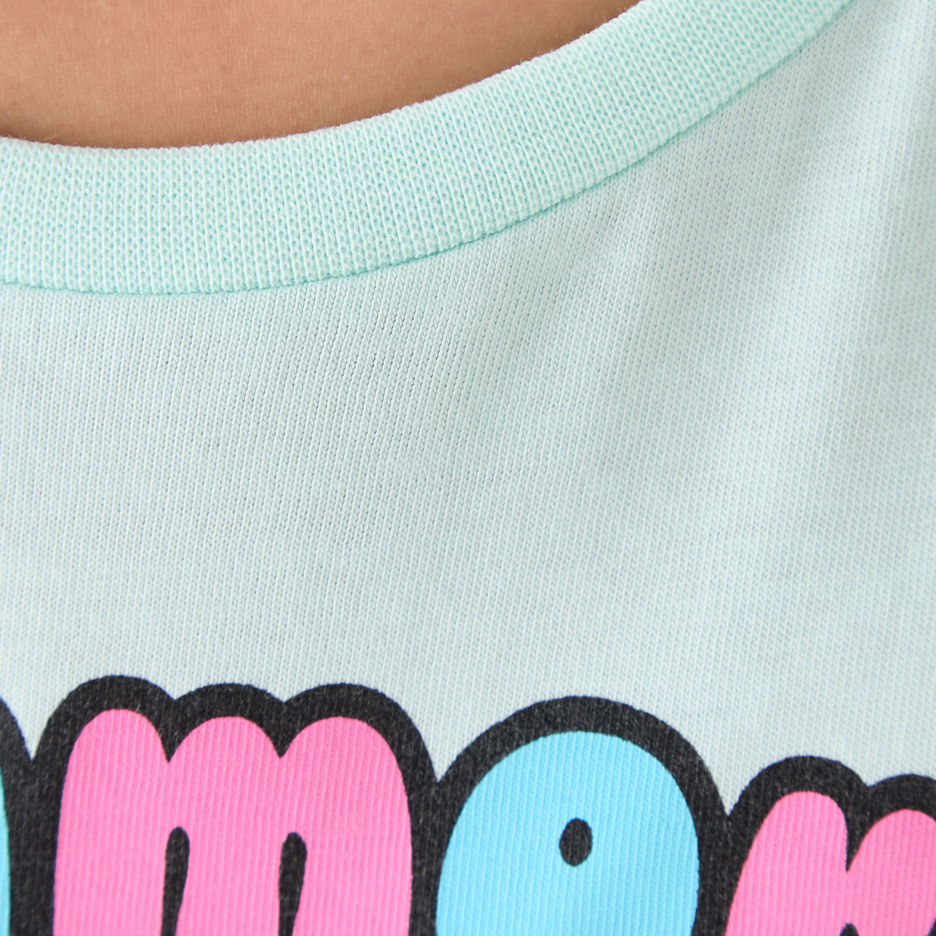 Sanrio Cinnamoroll Print T-Shirt with Short Sleeves-girls-clothing-tshirts-image-5
