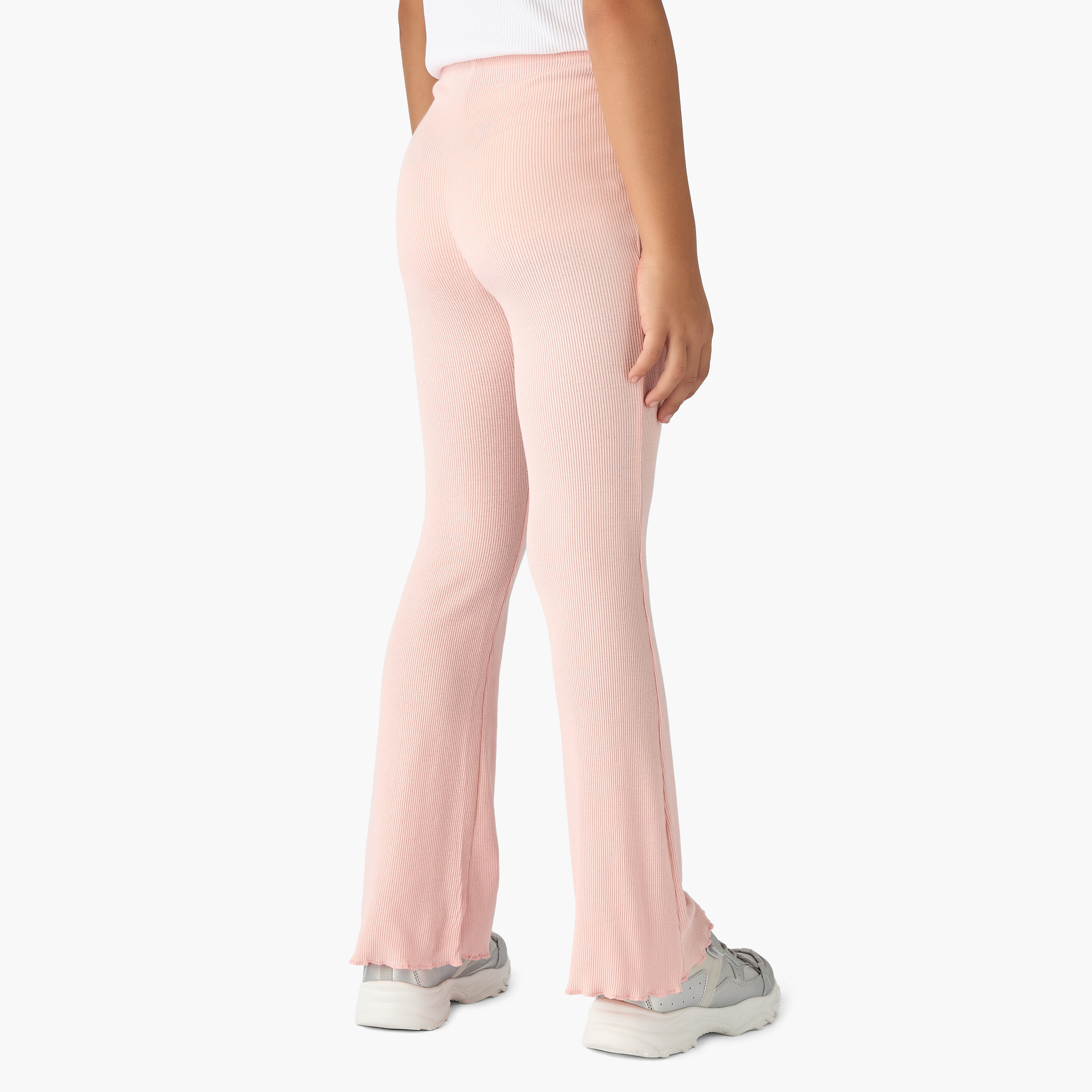 Sanrio Hello Kitty Print Flared Leggings-girls-clothing-bottoms-leggings-image-3