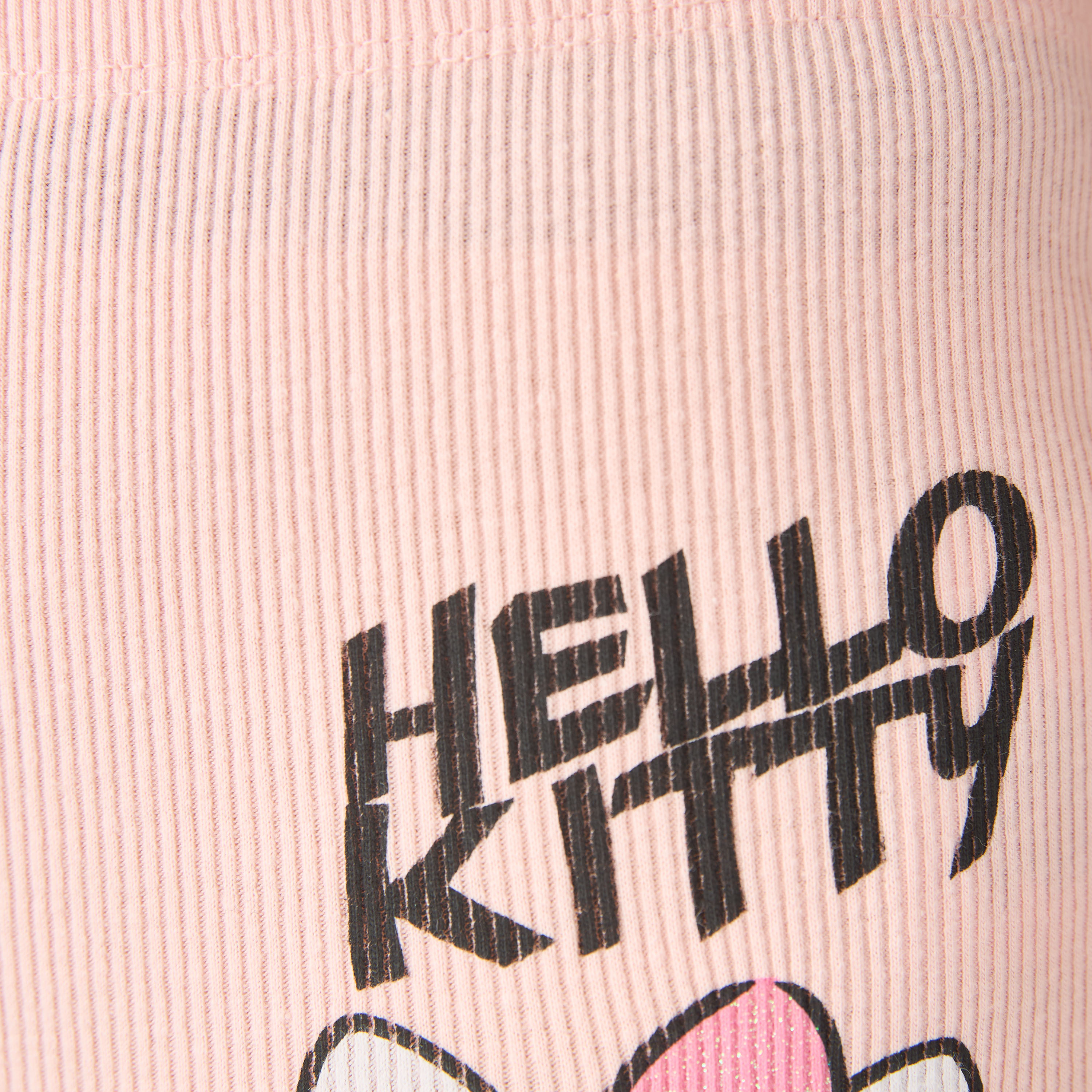 Sanrio Hello Kitty Print Flared Leggings-girls-clothing-bottoms-leggings-image-5
