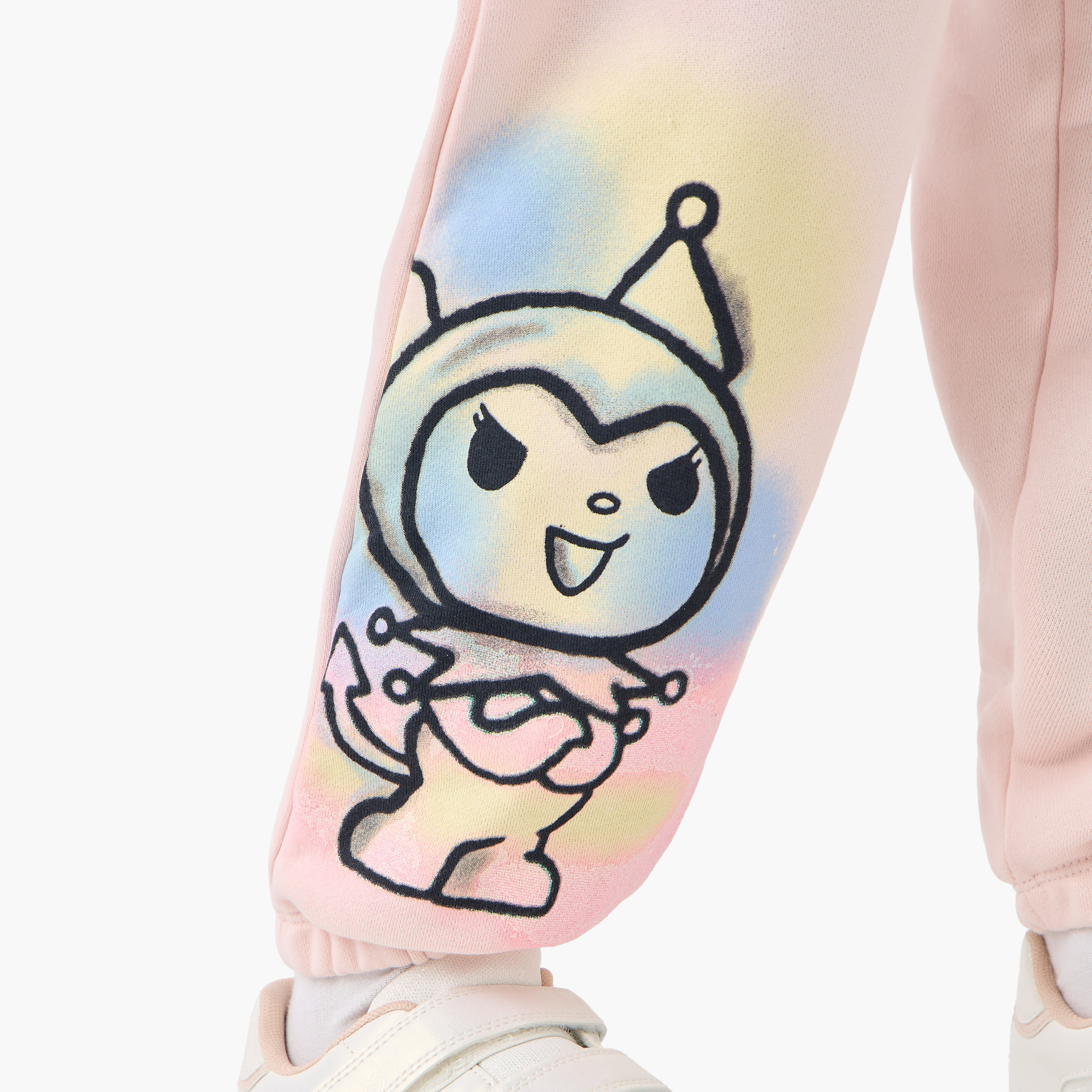 Sanrio Girls Joggers with Pockets - Cotton - Drawstring Waist-girls-clothing-bottoms-joggersandtrackpants-image-5