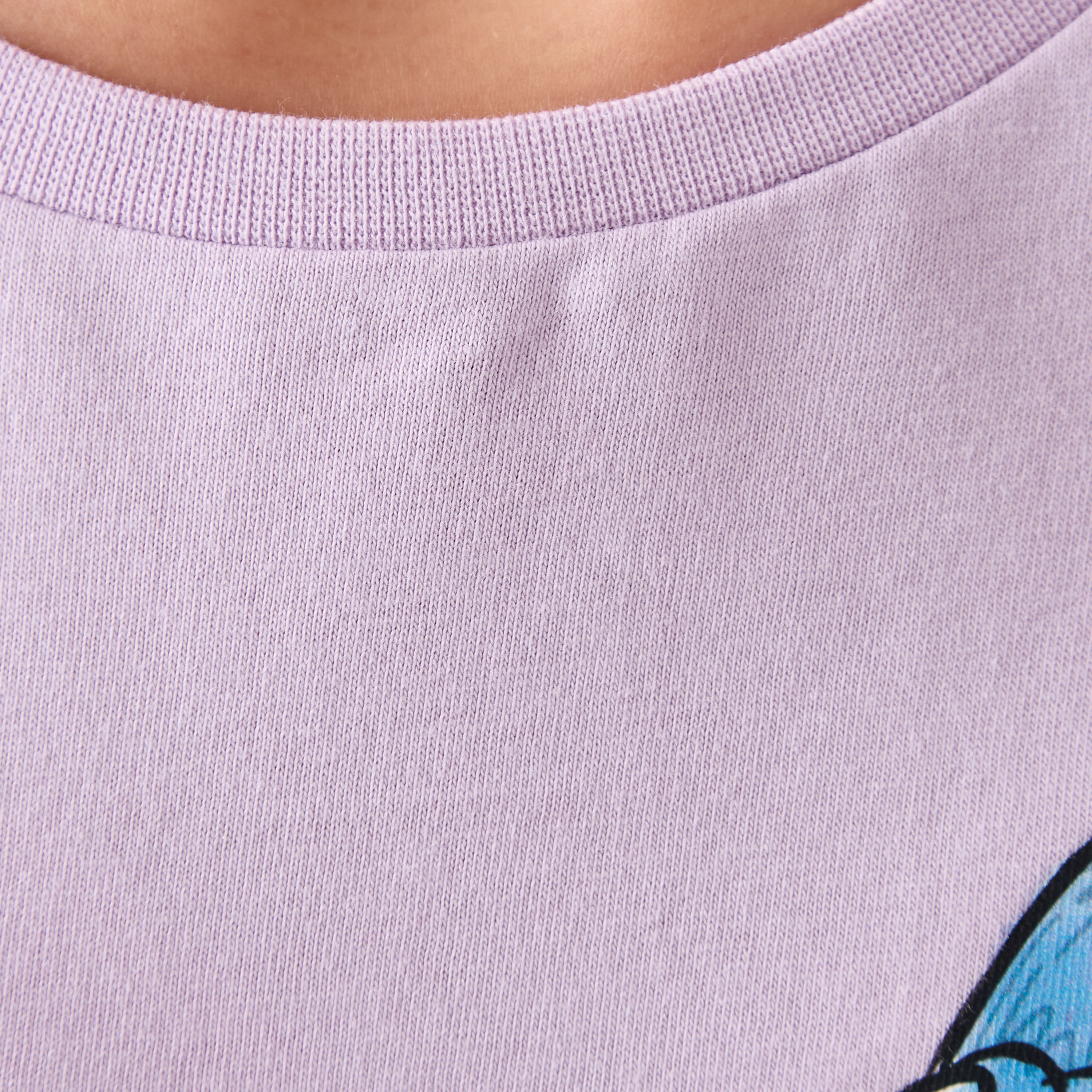 Disney Stitch and Angel Print T-Shirt with Short Sleeves-girls-clothing-tshirts-image-5