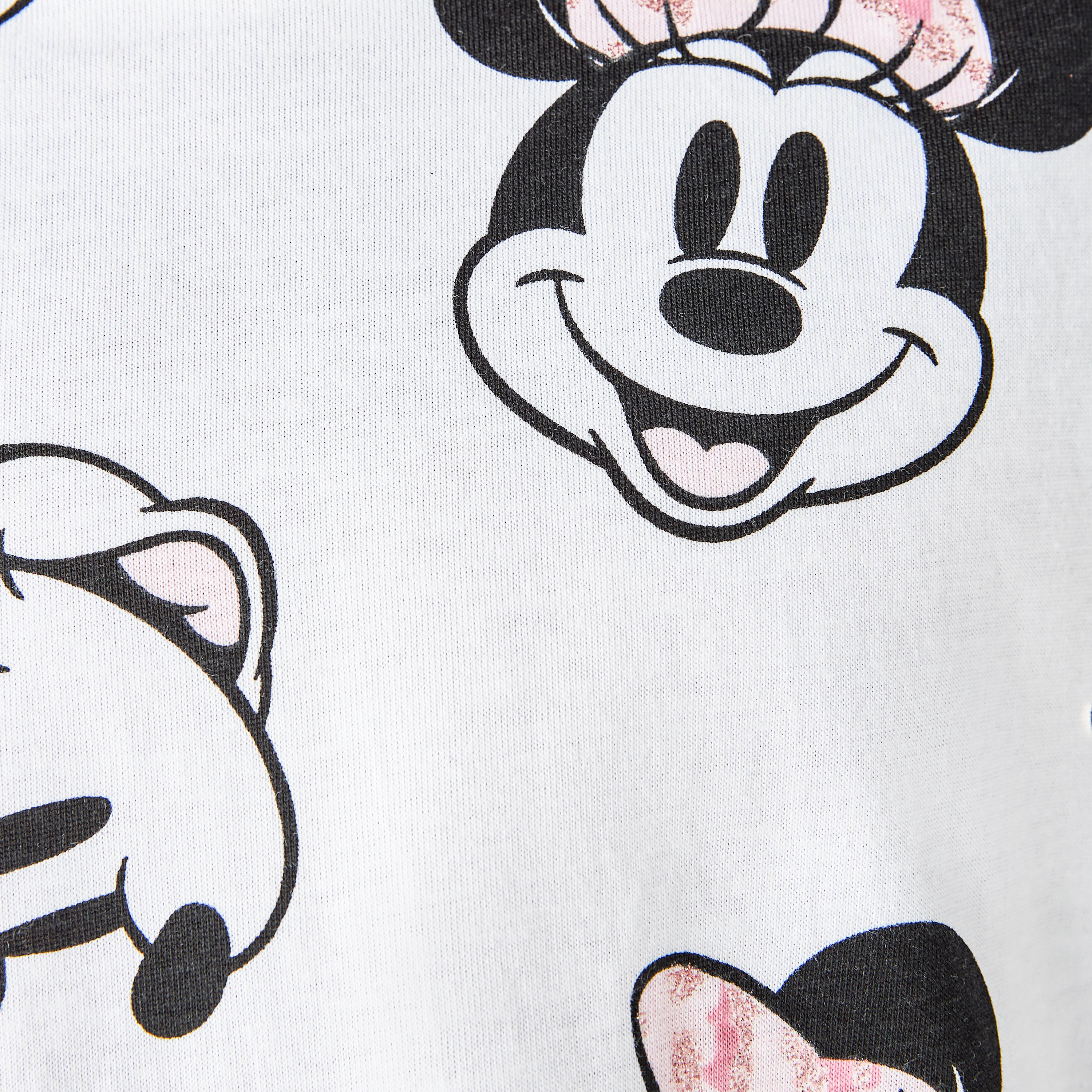 Disney Minnie Mouse Print Flared Leggings-girls-clothing-bottoms-leggings-image-5