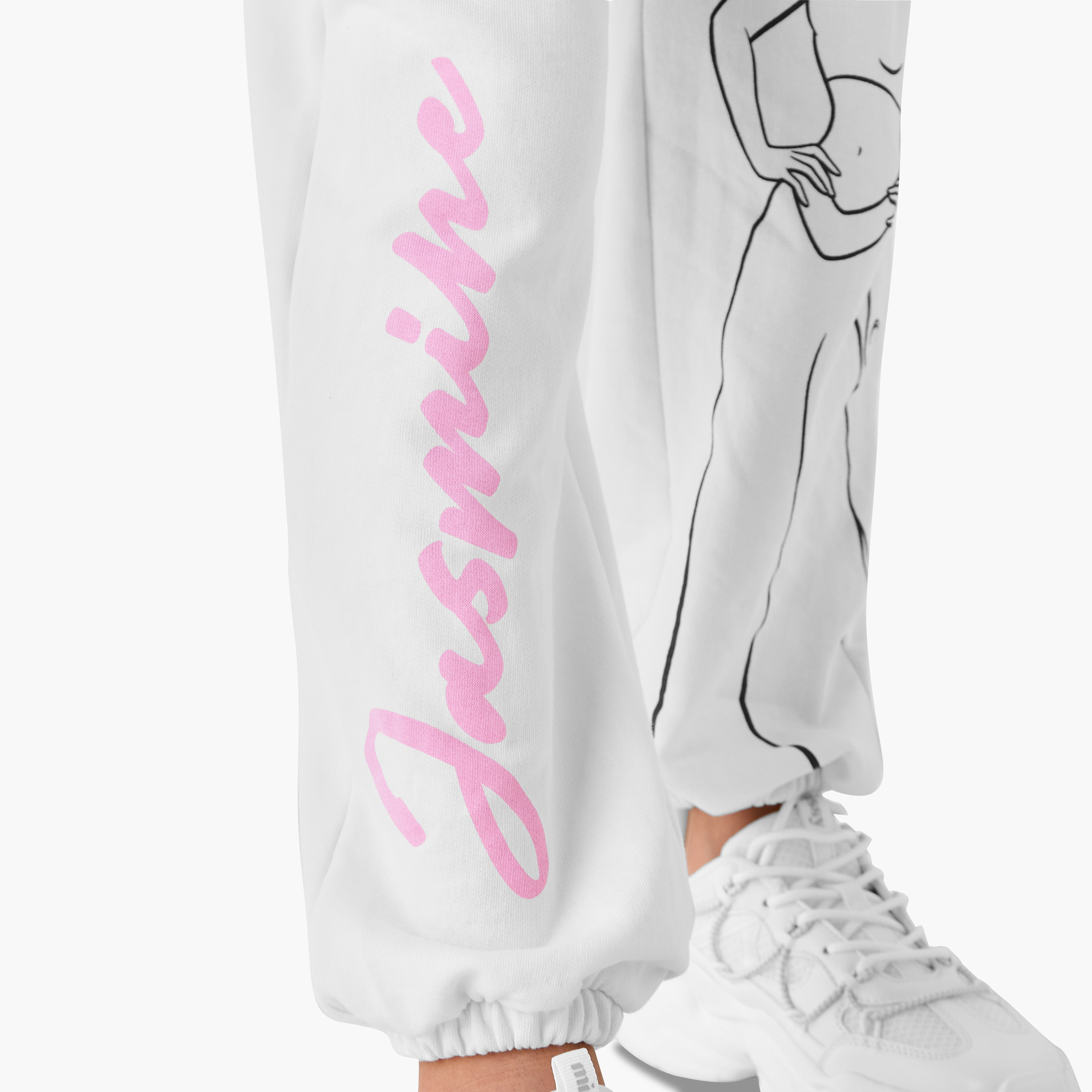 Disney Jasmine Print Joggers with Drawstring Closure and Pockets-girls-clothing-bottoms-joggersandtrackpants-image-5