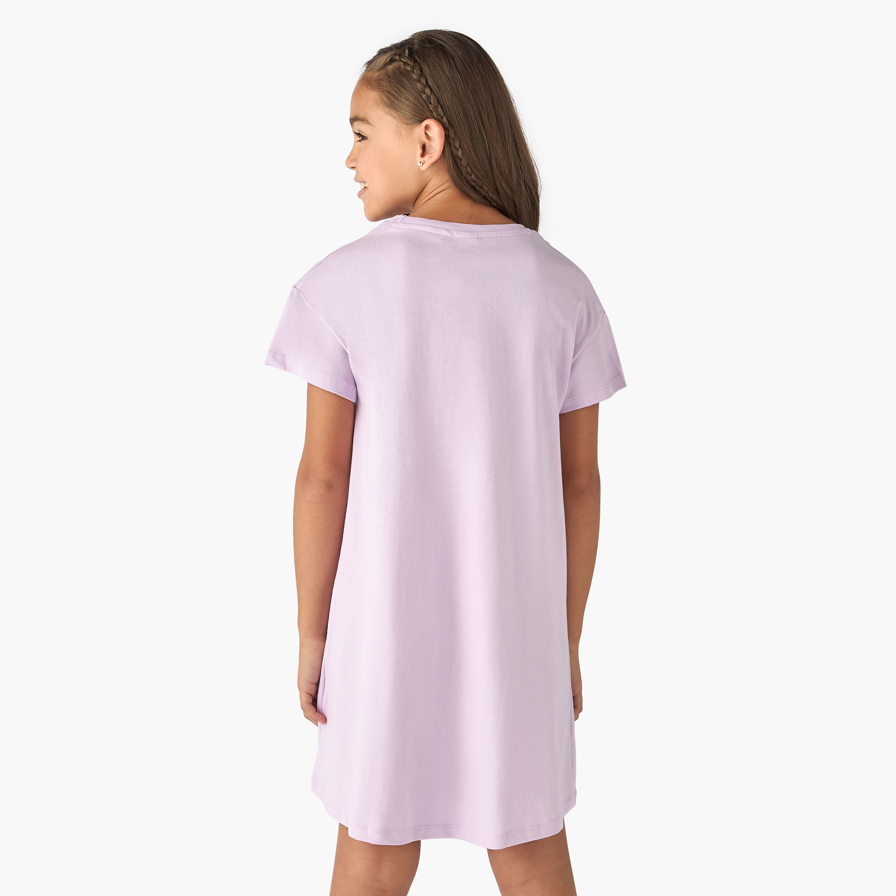 فستان تيشيرت بأكمام قصيرة وطبعات ستيتش من ديزني-girls-clothing-dressesandjumpsuits-image-3