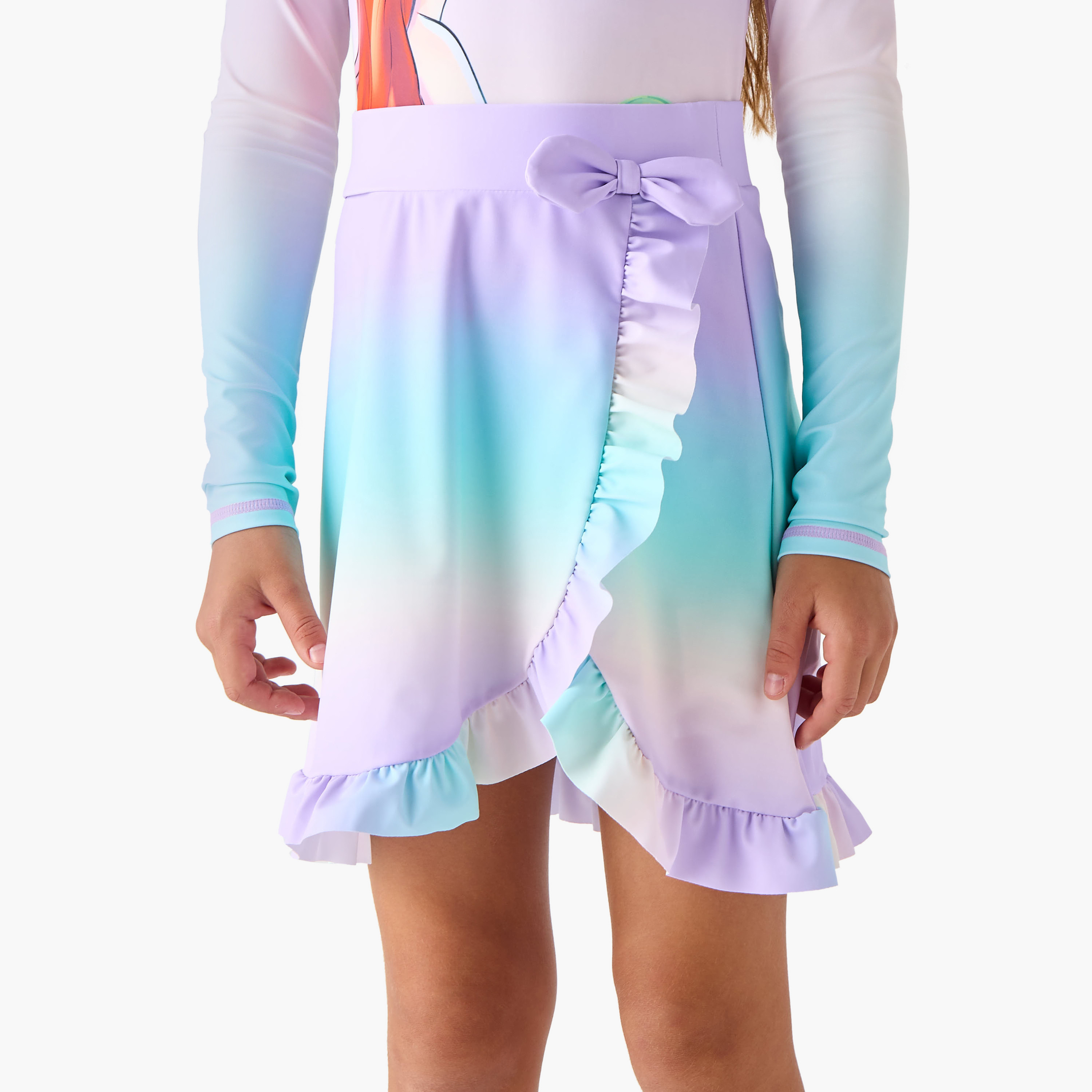 Disney Ariel Print 2-Piece Swimsuit Set-girls-clothing-sportswear-swimwear-image-4