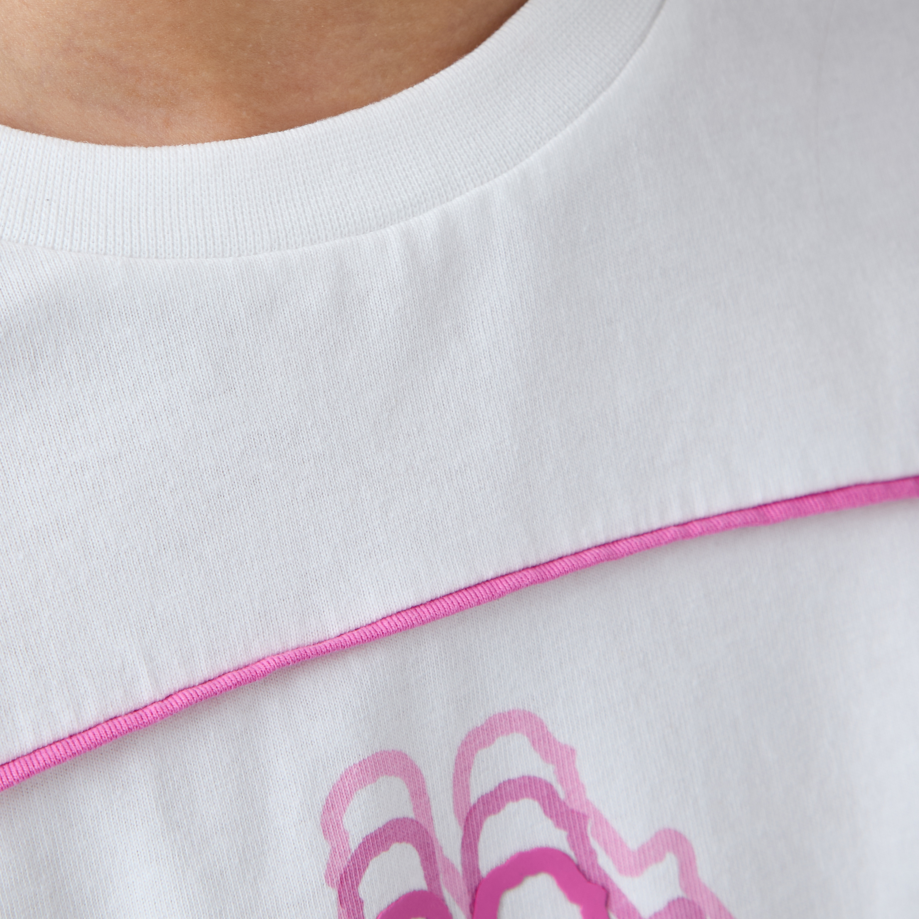 Kappa Logo Print T-shirt with Short Sleeves-girls-clothing-tshirts-image-5