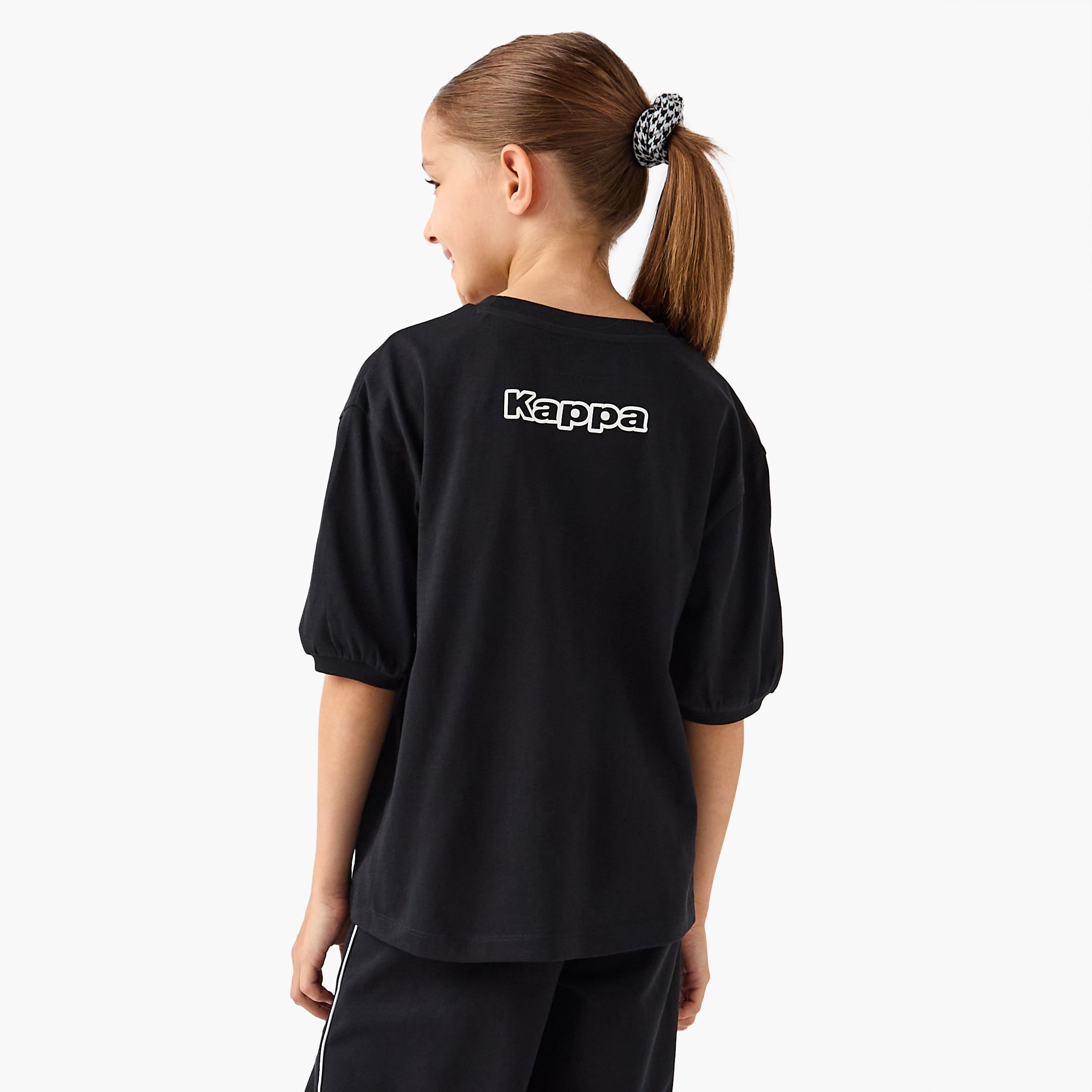 Kappa Logo Print T-shirt-sports-girls-clothing-tops-image-3