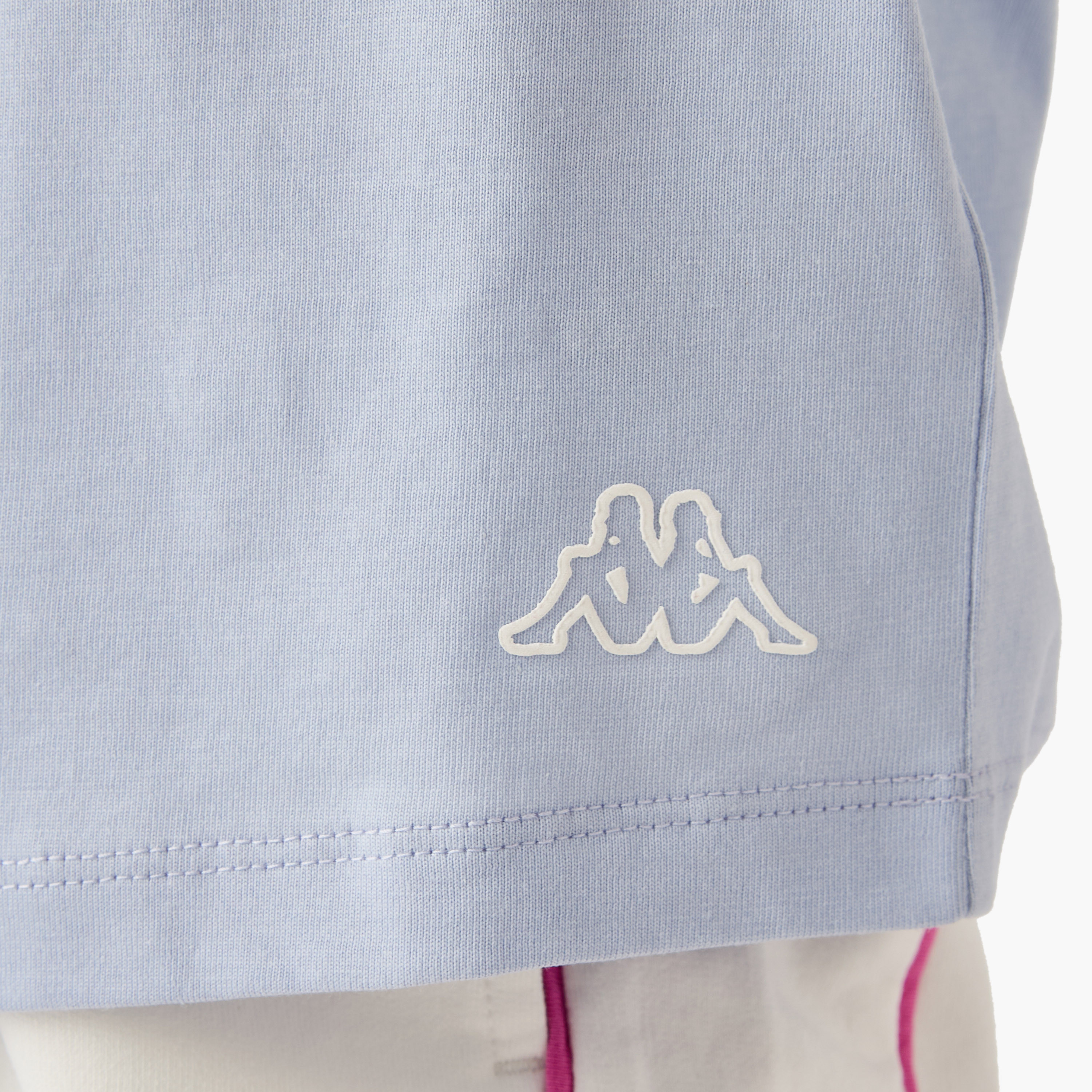 Kappa Logo Print T-shirt-sports-girls-clothing-tops-image-5