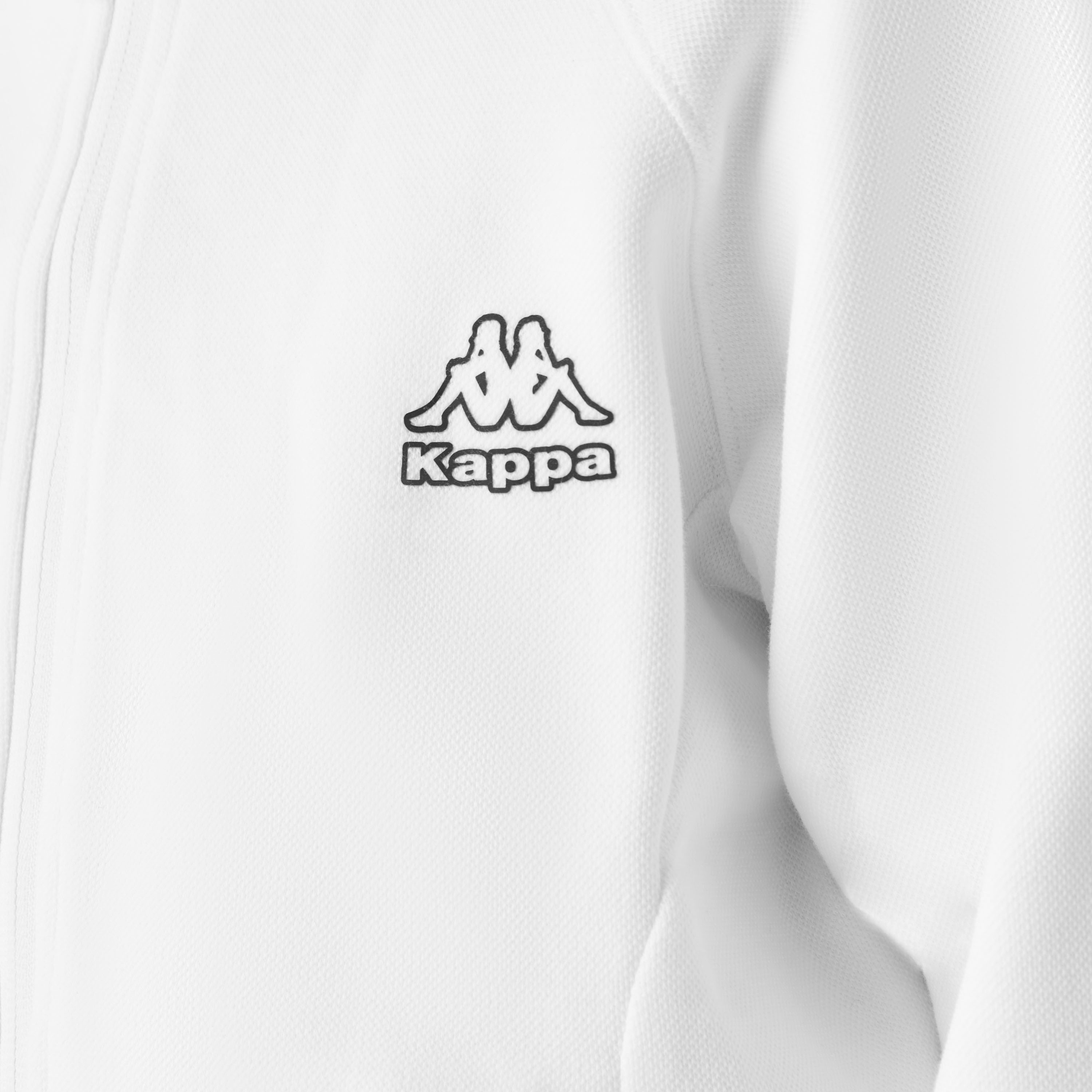 Kappa Zippered Sweatshirt with Long Sleeves-girls-clothing-winterwear-sweatshirts-image-5