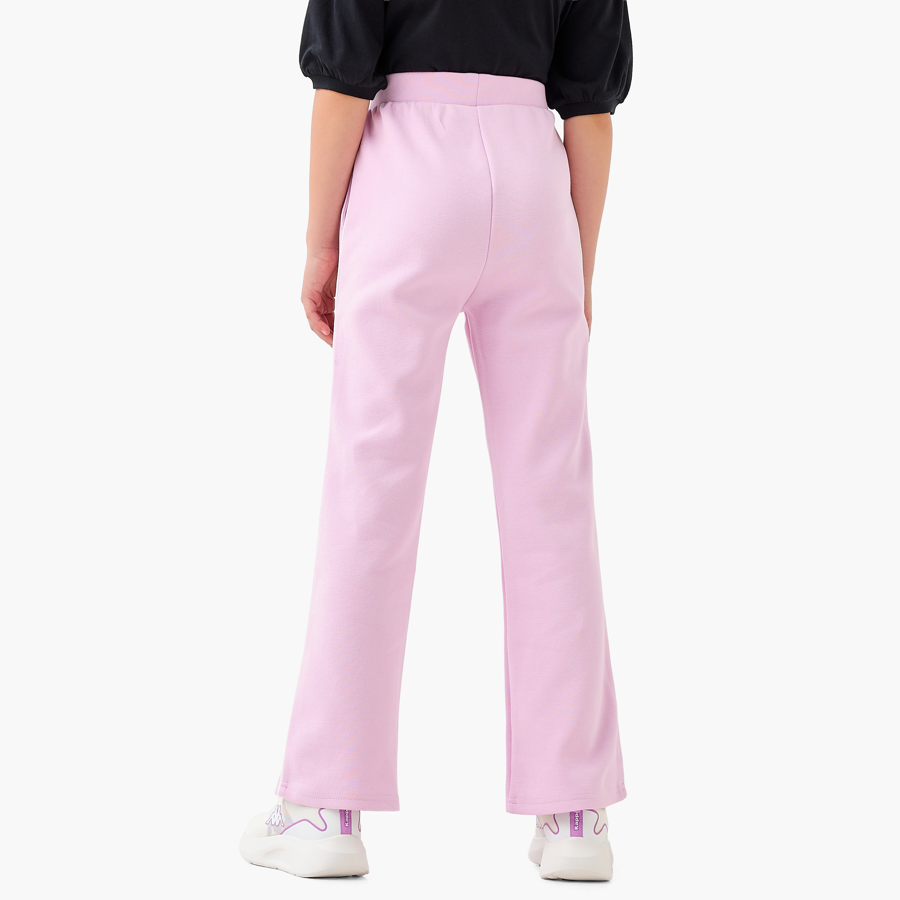 Kappa Girls Track Pants with Pockets - Cotton - Elastic-sports-girls-clothing-bottoms-joggersandtrackpants-image-3