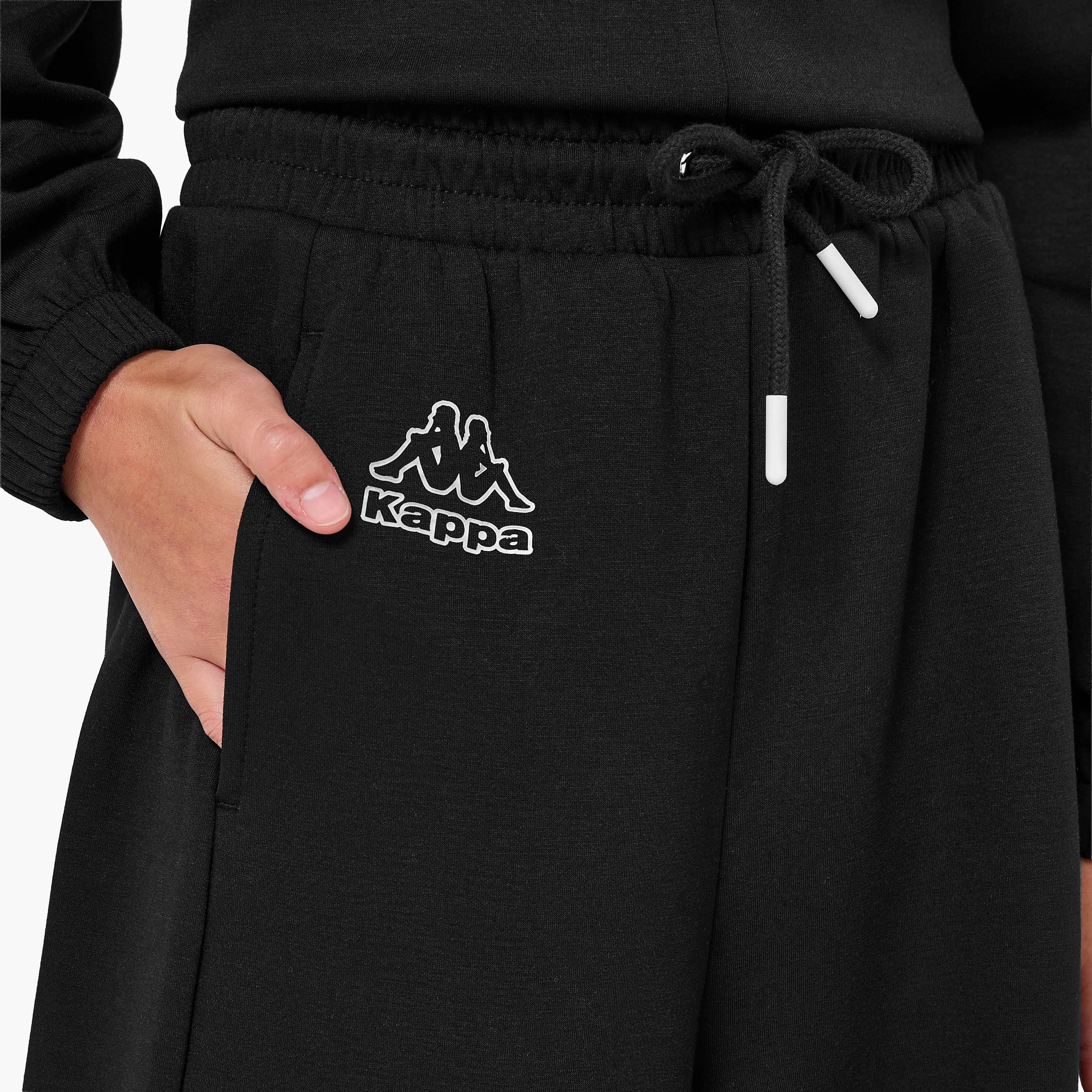 Kappa Girls Track Pants with Pockets - Drawstring Waist-sports-girls-clothing-bottoms-joggersandtrackpants-image-5