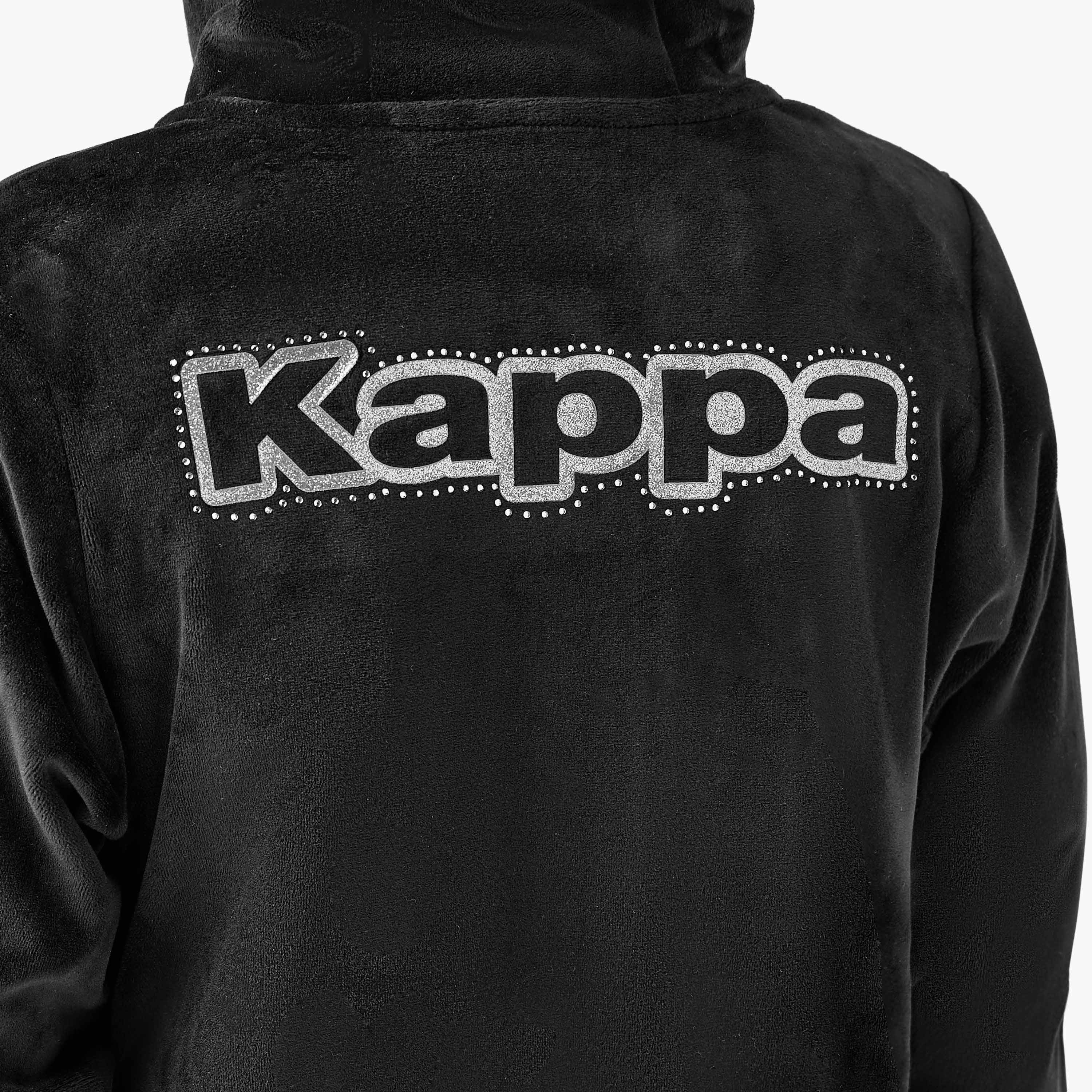 Kappa Girls Sweatshirt and Pants Set with Logo Detail - Long Sleeves - Hooded Neck-girls-clothing-setsandcoords-image-6
