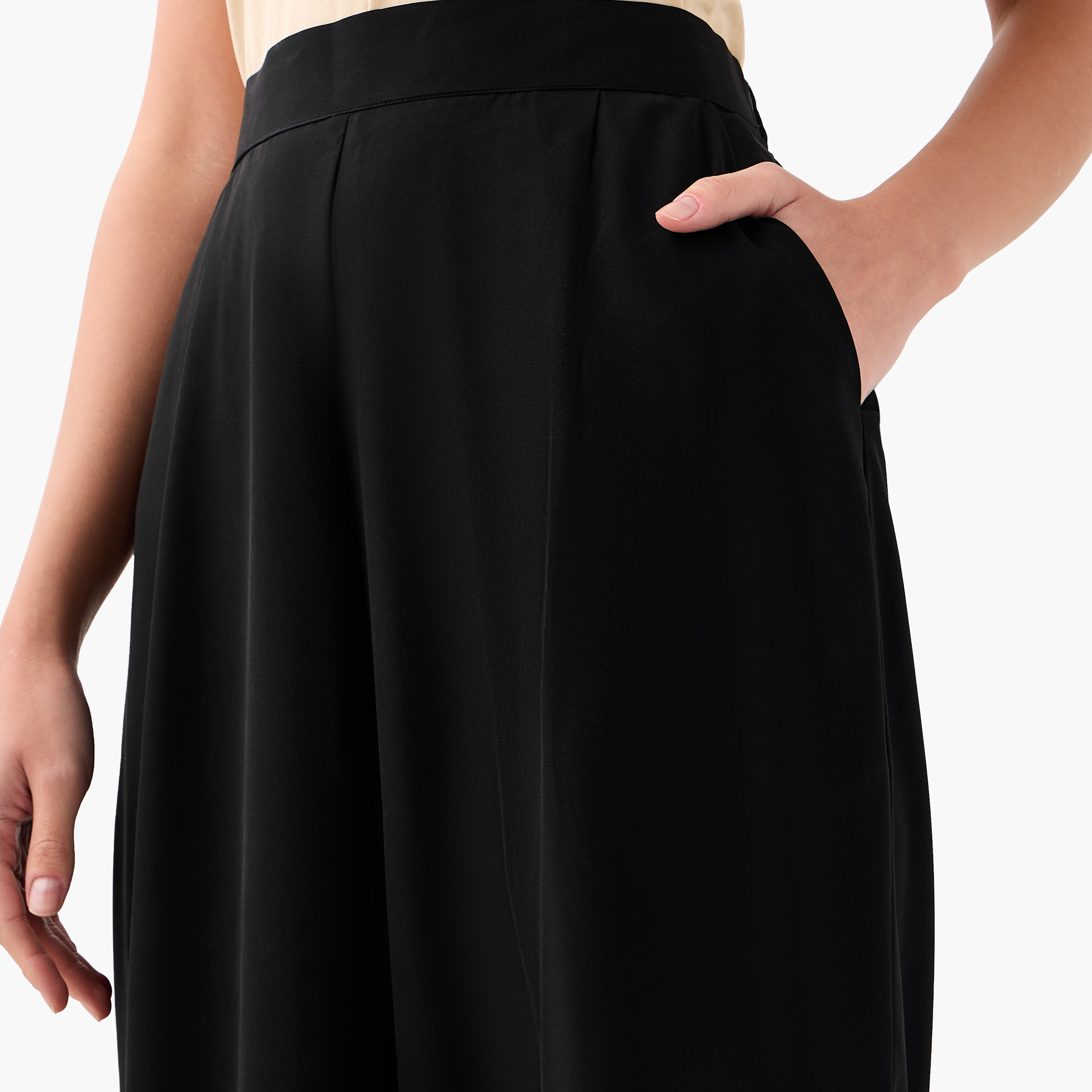 FYOR Plain Collared Top and Pants Set-women-clothing-coordsets-image-18