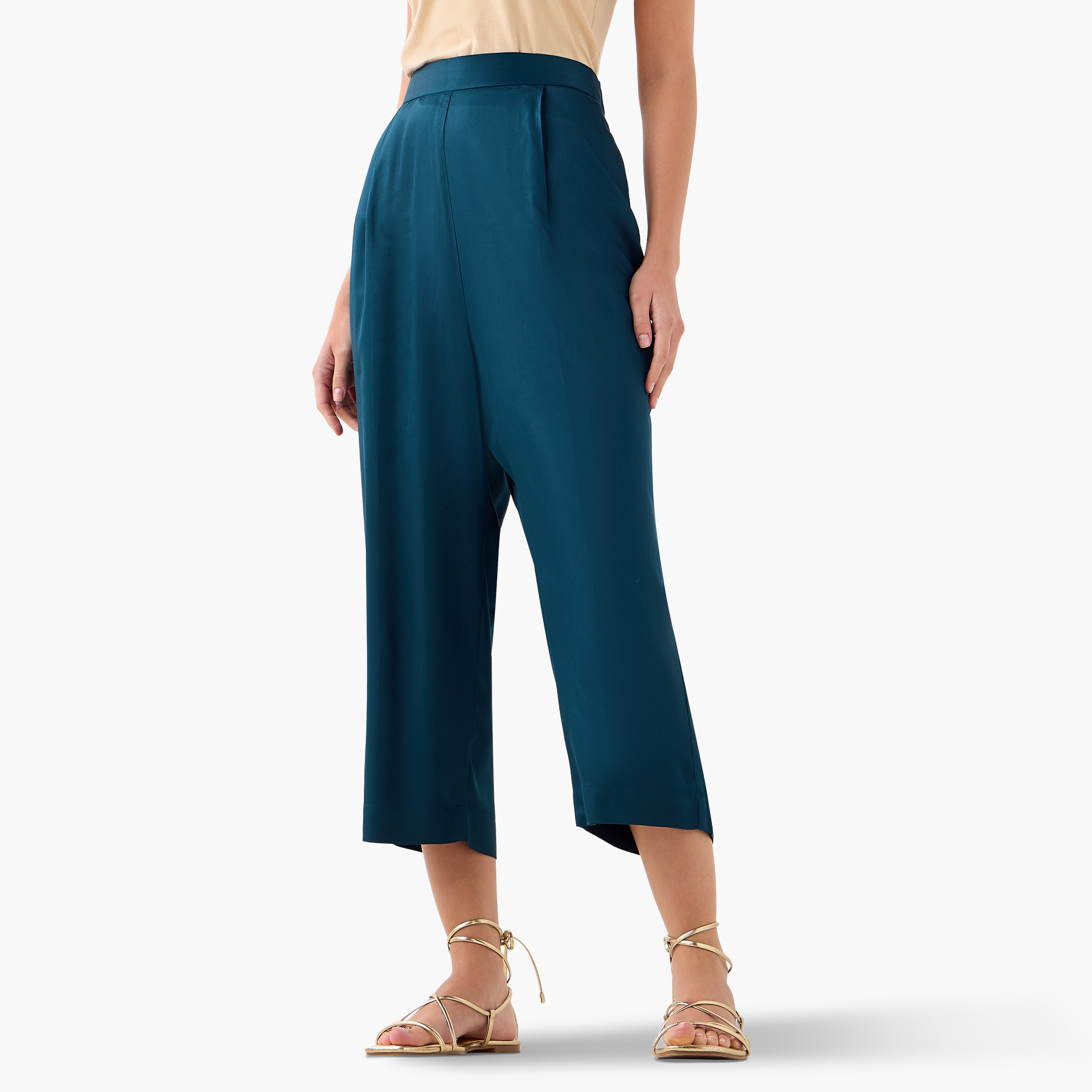 FYOR Solid Longline Tunic and Pants Set-women-clothing-coordsets-image-10