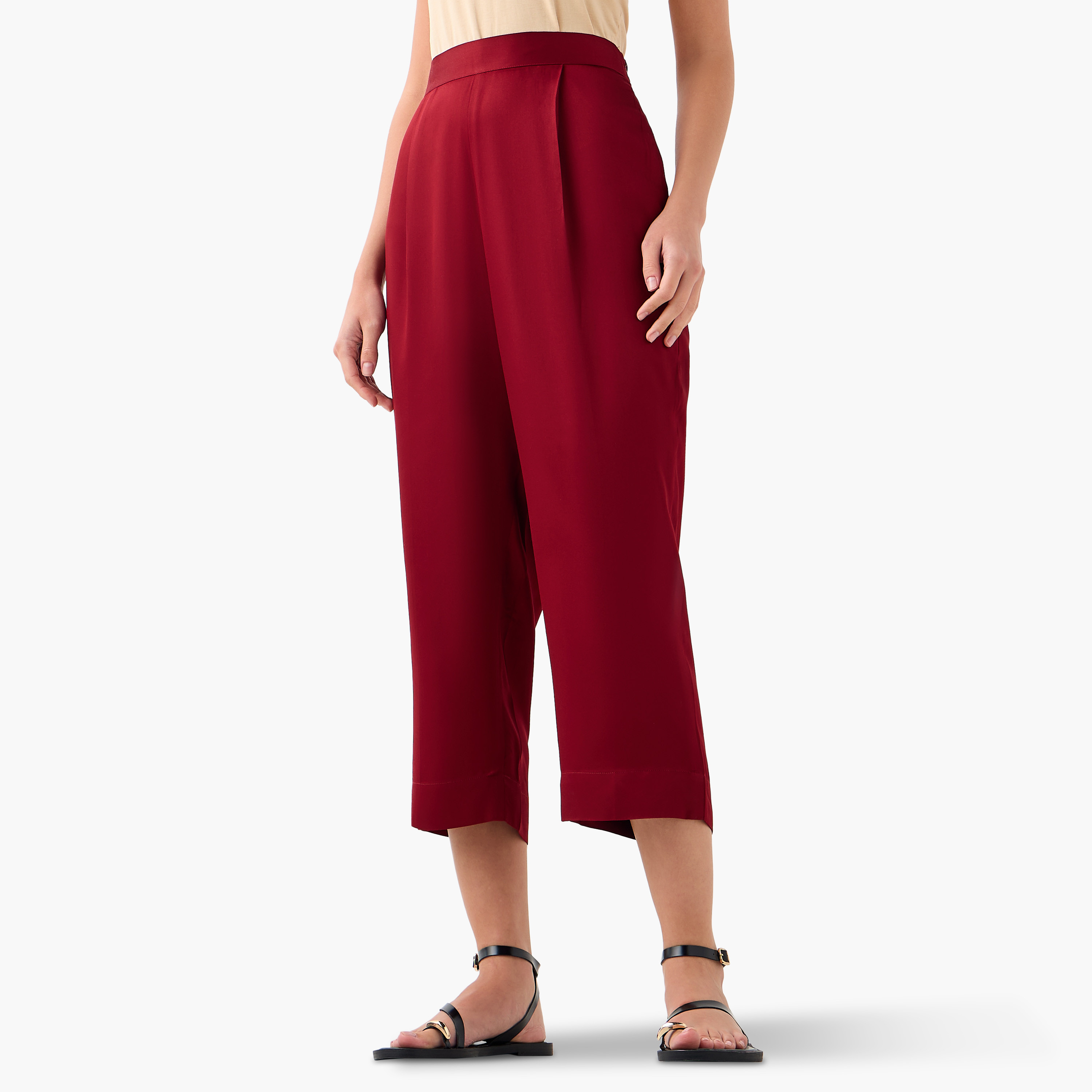FYOR Solid Longline Tunic and Pants Set-women-clothing-coordsets-image-4
