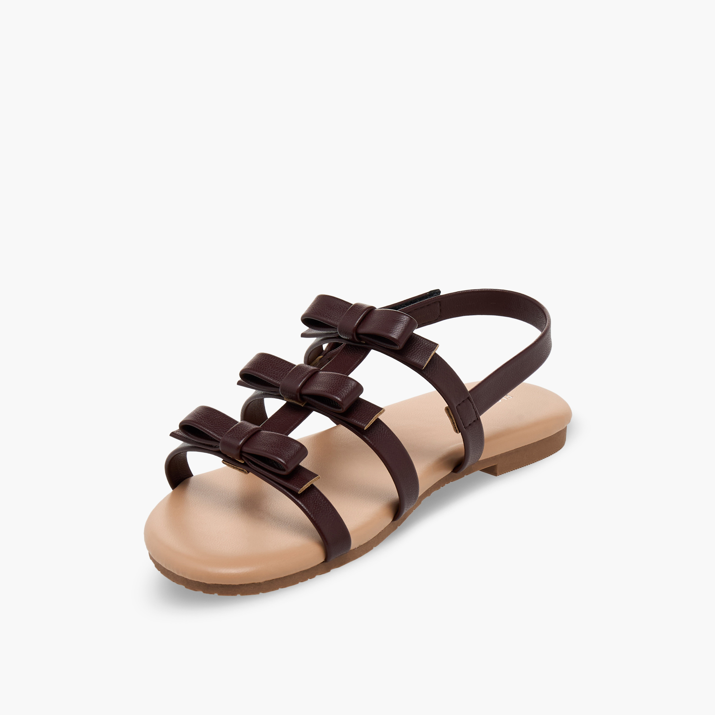 صندل بشريط إغلاق لاصق للبنات من فلورا بيلا-girls-shoes-sandals-image-3