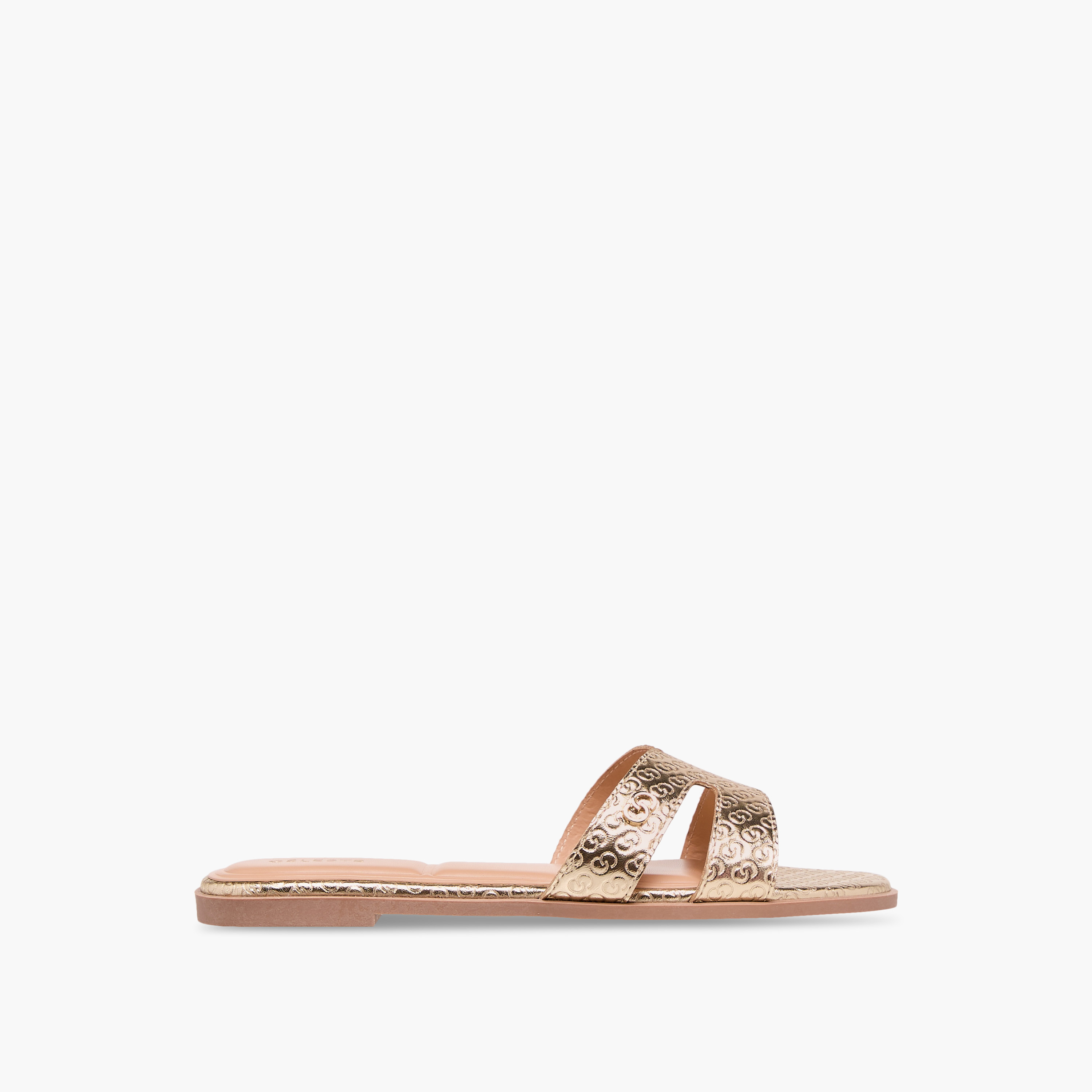 صندل مسطح سهل الارتداء بنقوش مونوجرام للنساء من سيليست-women-shoes-flats-sandals-image-3