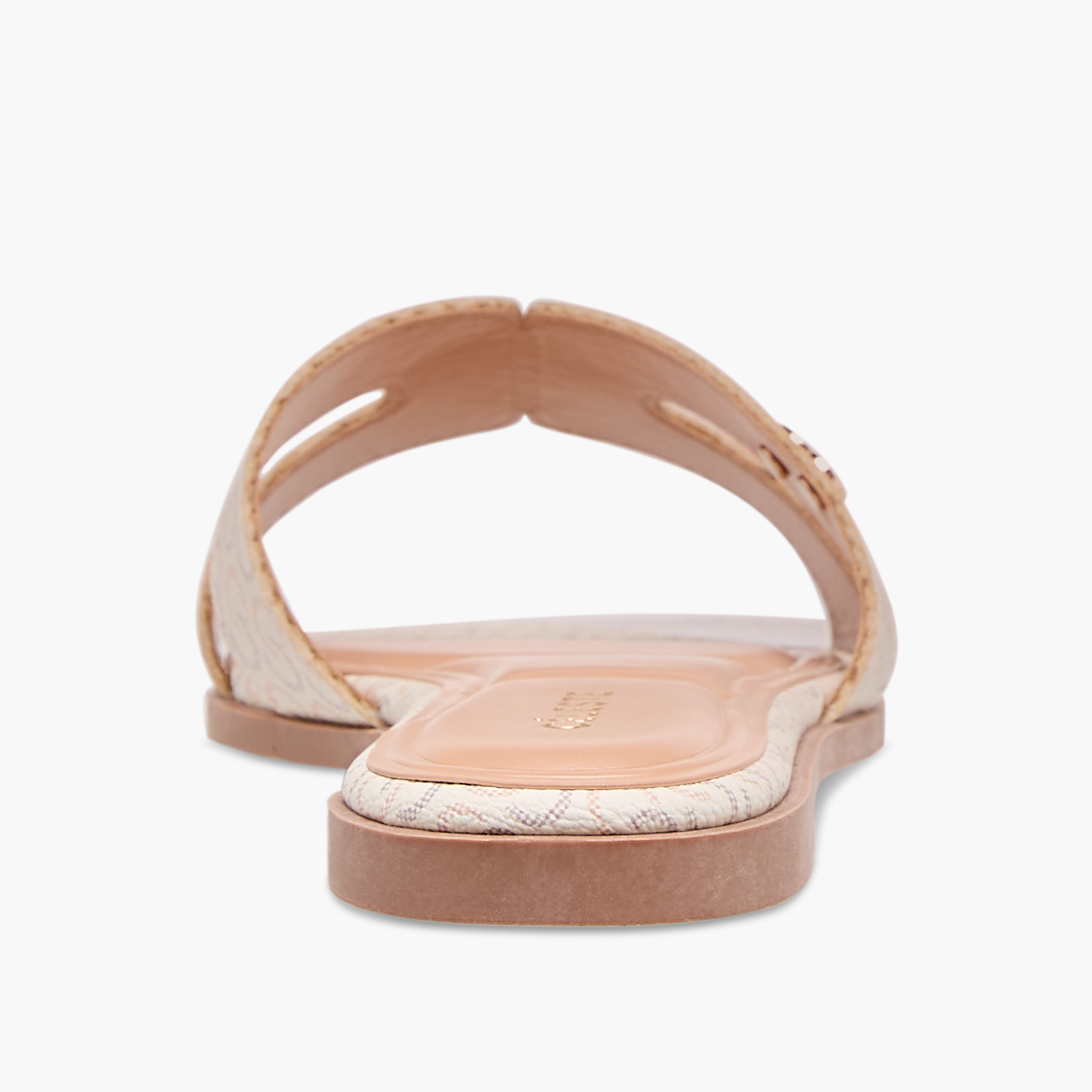 صندل مسطح سهل الارتداء بطبعات مونوجرام للنساء من سيليست-women-shoes-flats-sandals-image-5
